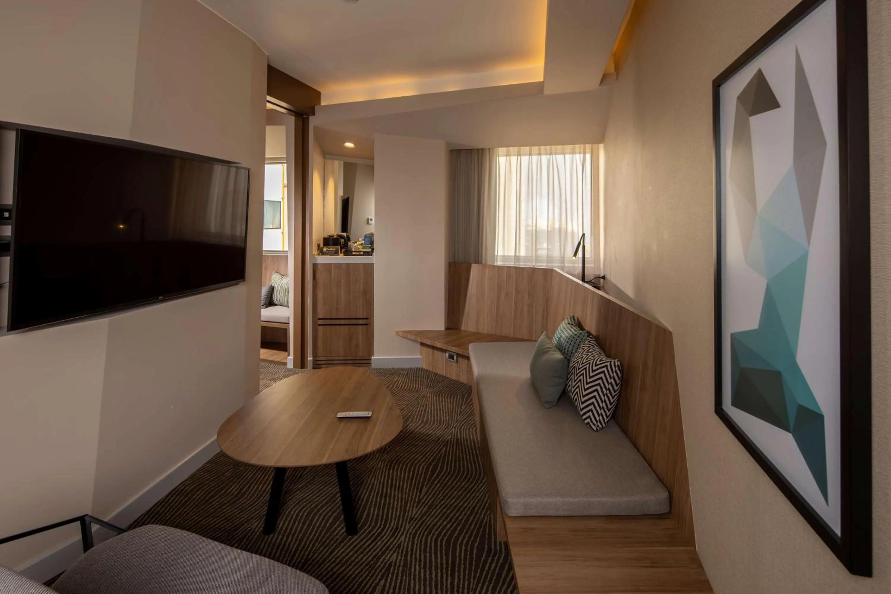 Living room in Hilton Garden Inn Lima Miraflores