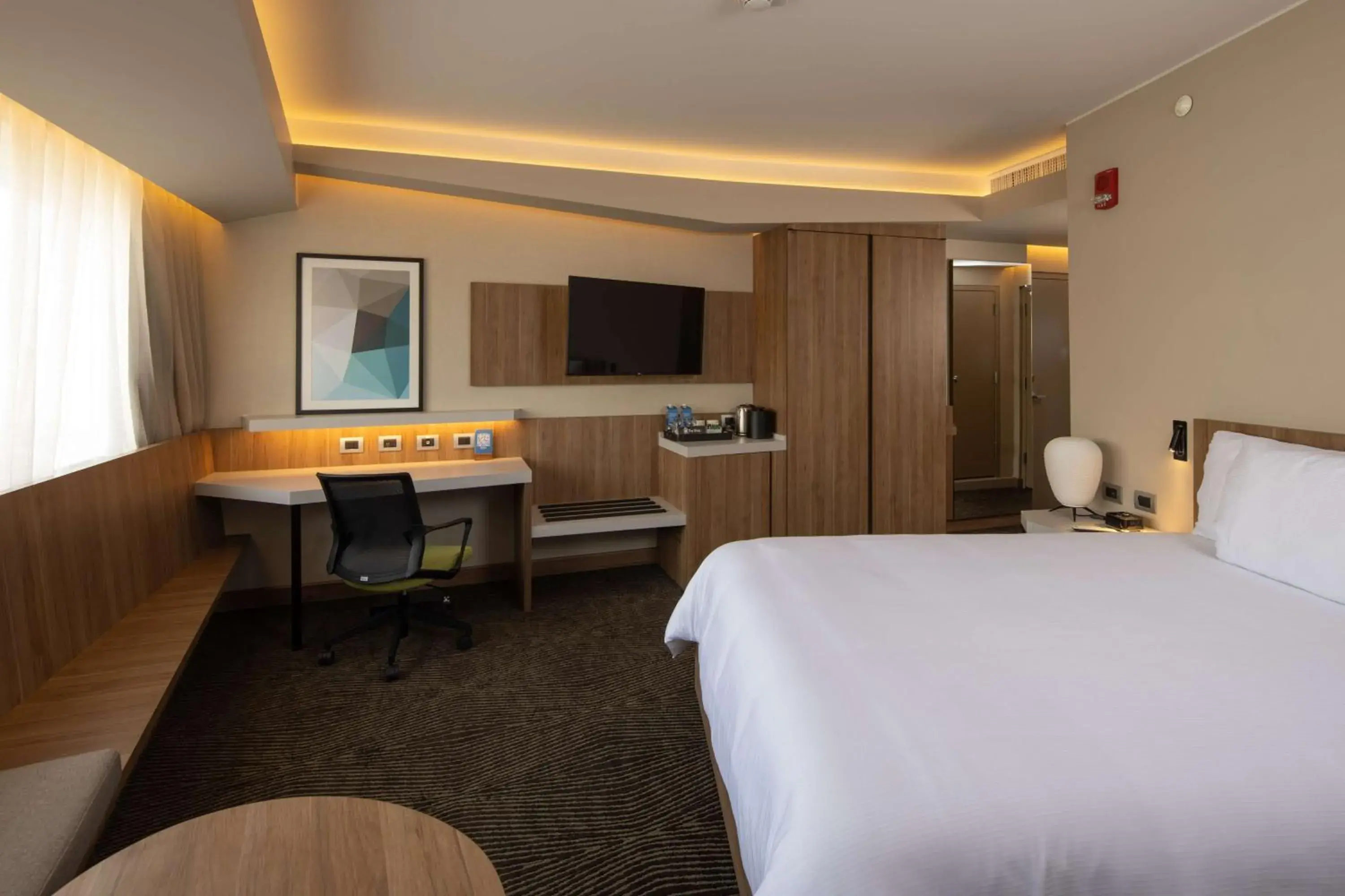 Seating area, Bed in Hilton Garden Inn Lima Miraflores Seating area, Bed in Hilton Garden Inn Lima Miraflores