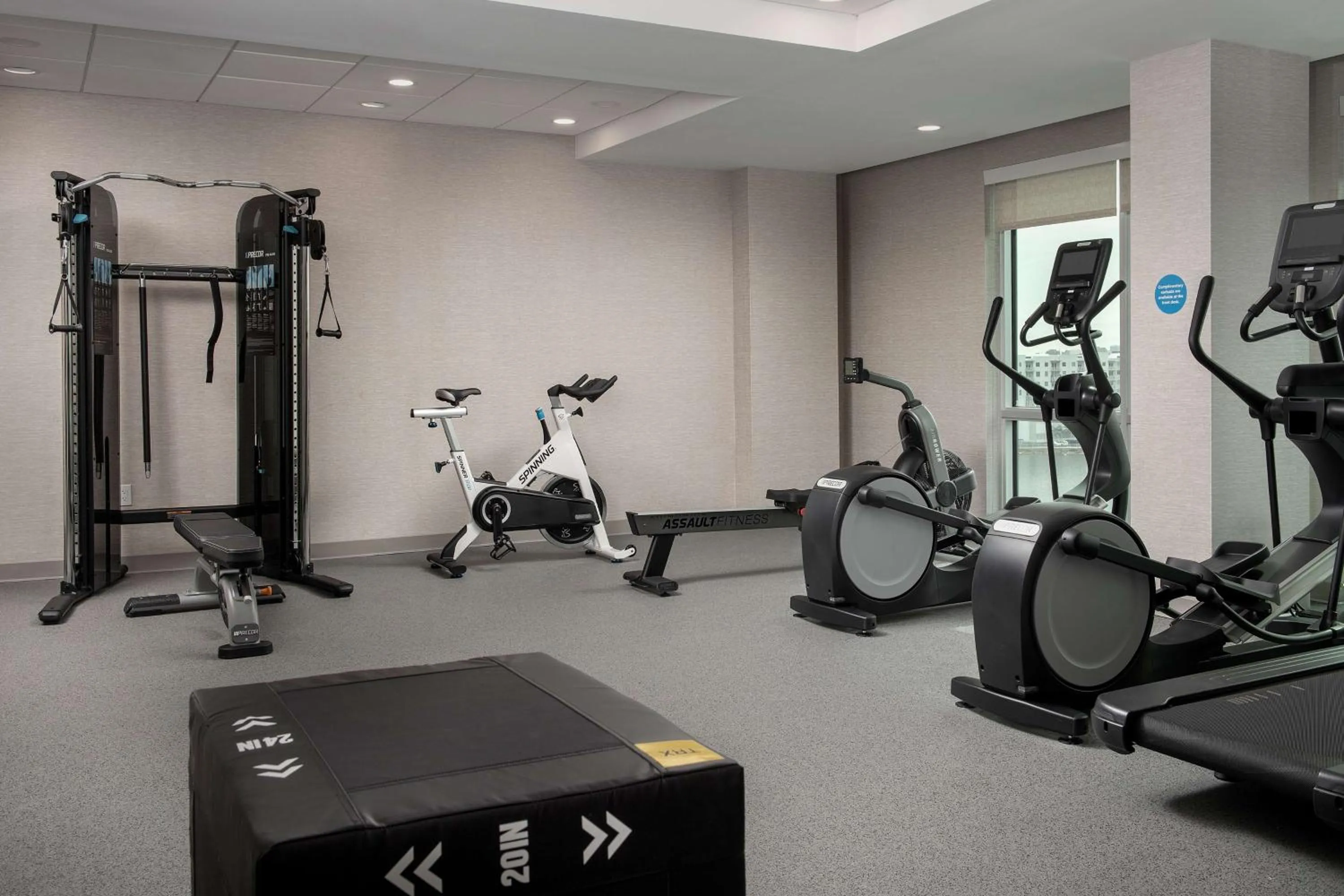 Fitness centre/facilities in Home2 Suites By Hilton Miami Airport South Blue Lagoon