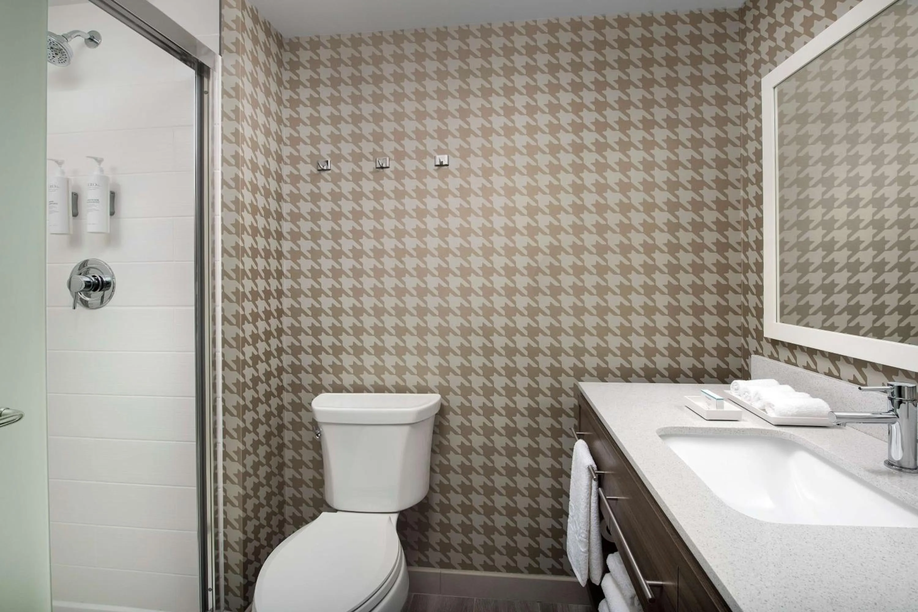 Bathroom in Home2 Suites By Hilton Miami Airport South Blue Lagoon