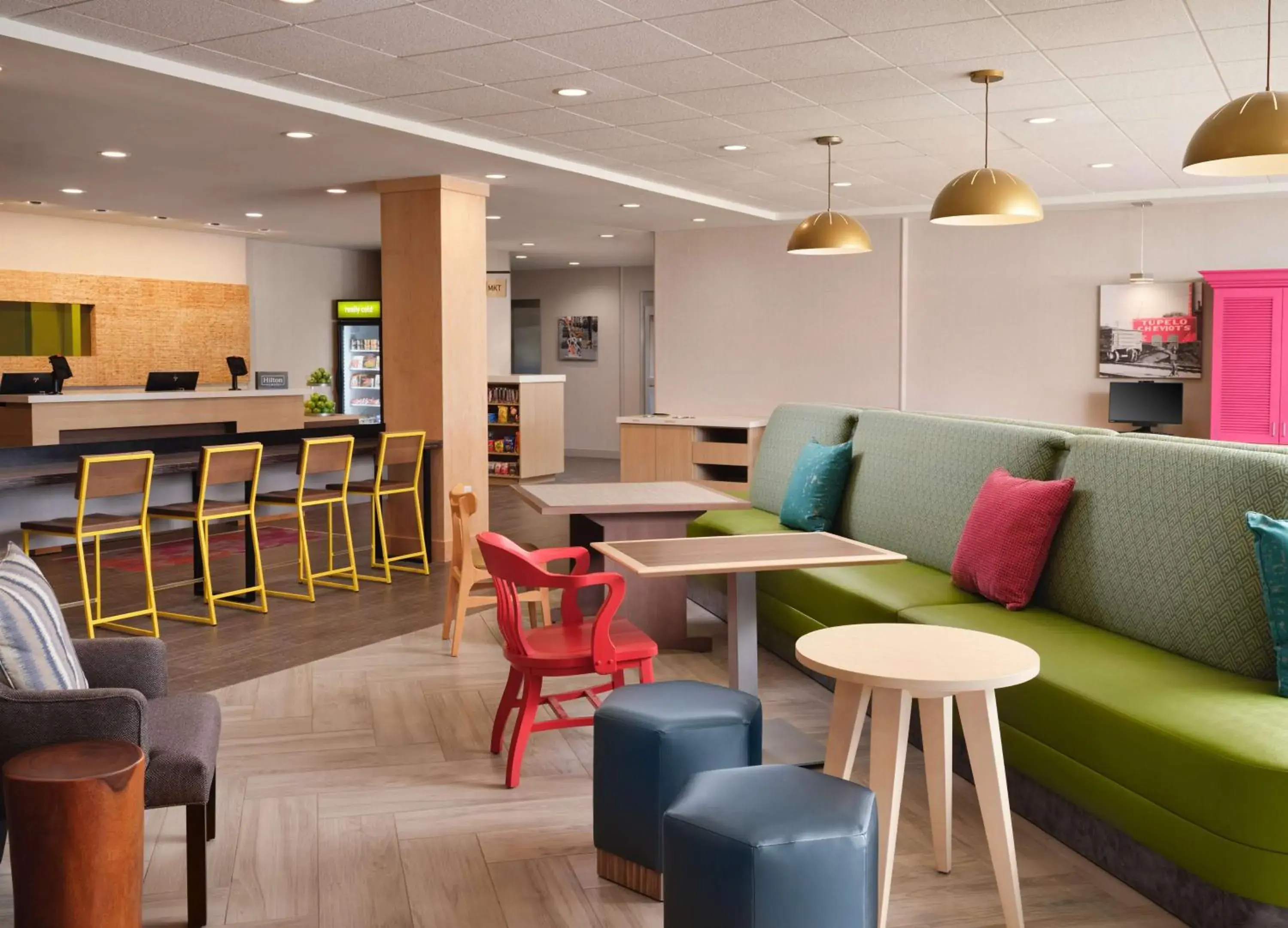 Lobby or reception in Home2 Suites By Hilton Tupelo Lobby or reception in Home2 Suites By Hilton Tupelo