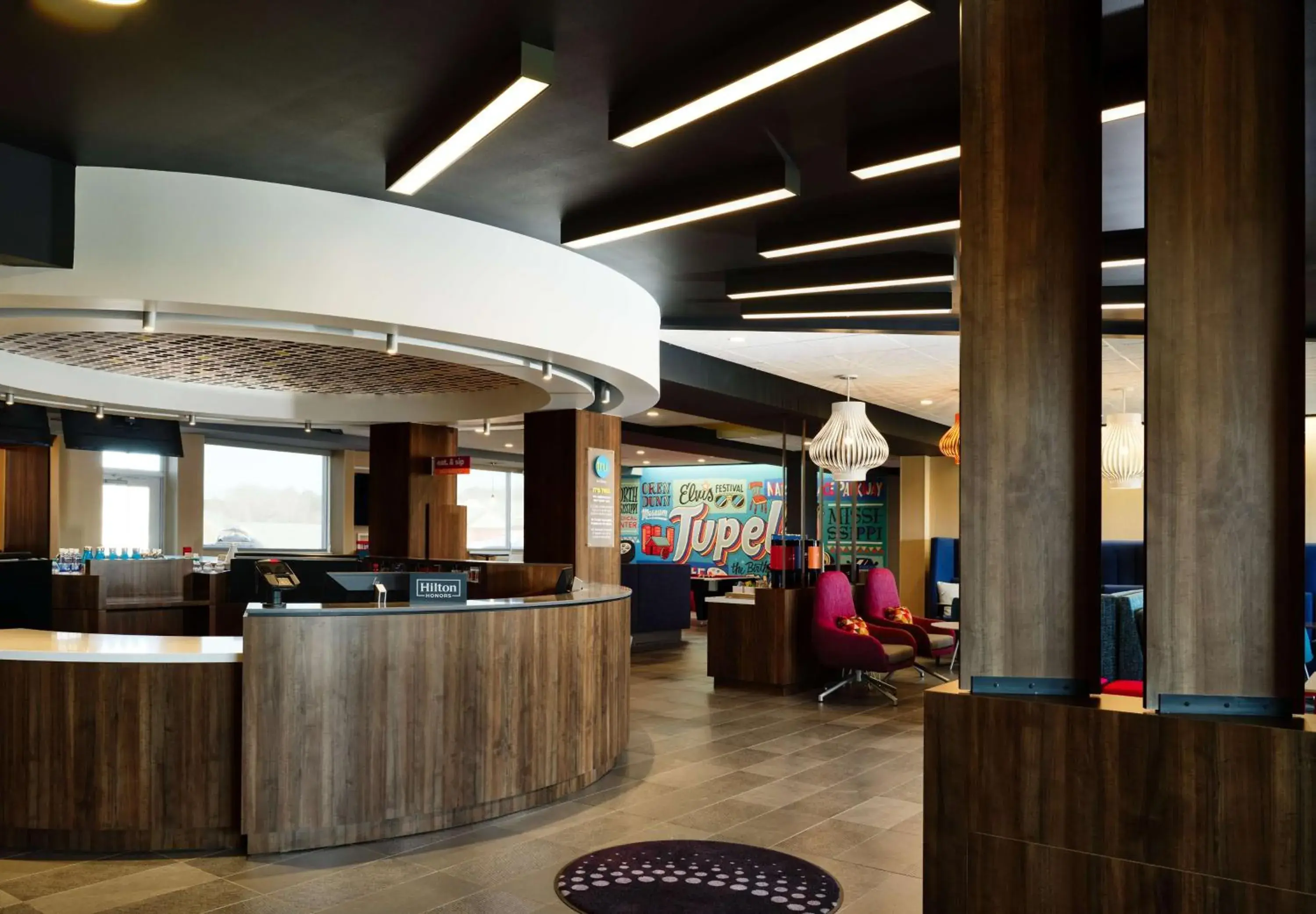 Lobby or reception in Tru By Hilton Tupelo, Ms Lobby or reception in Tru By Hilton Tupelo, Ms