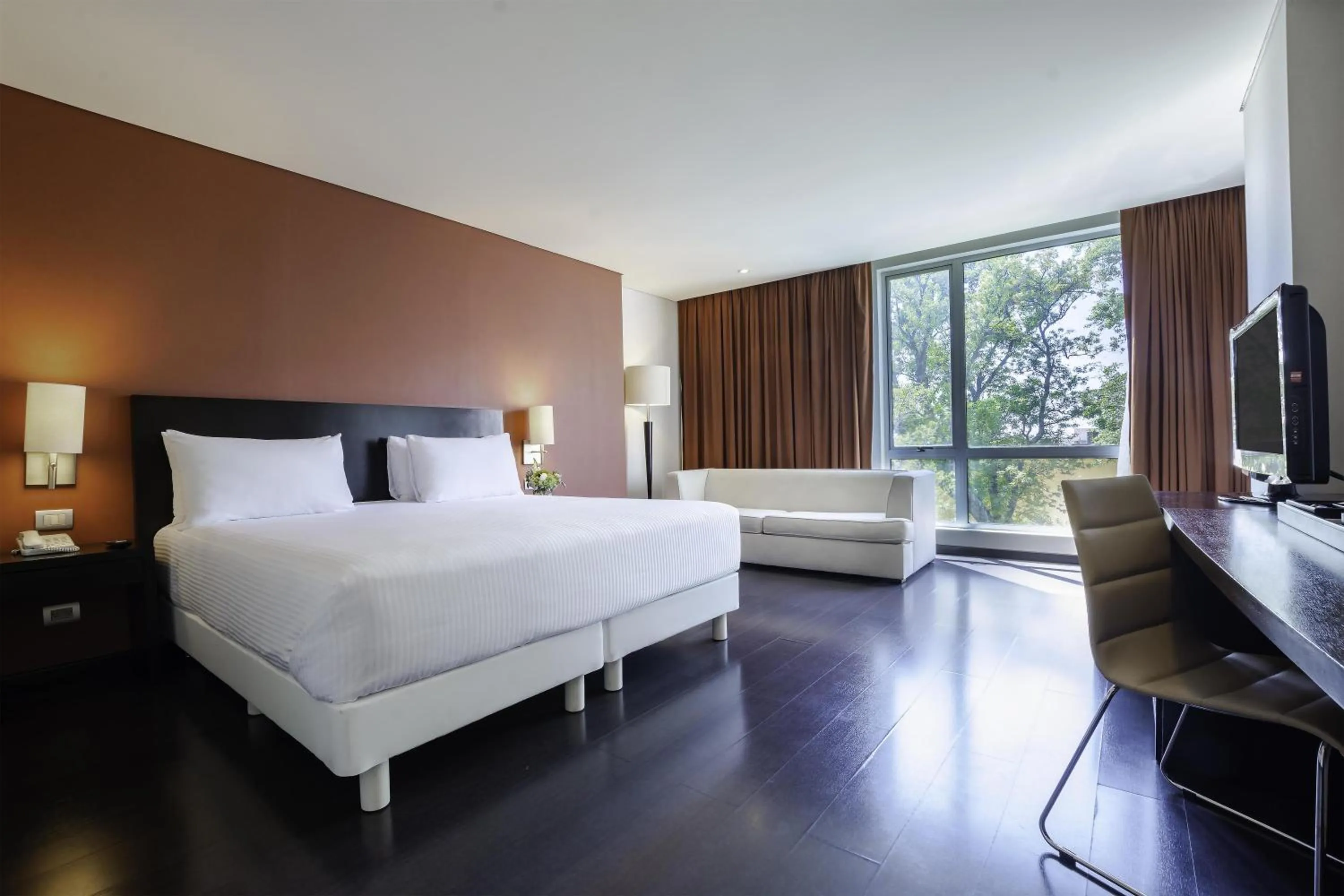 Bedroom, Bed in NH Puebla Centro Histórico