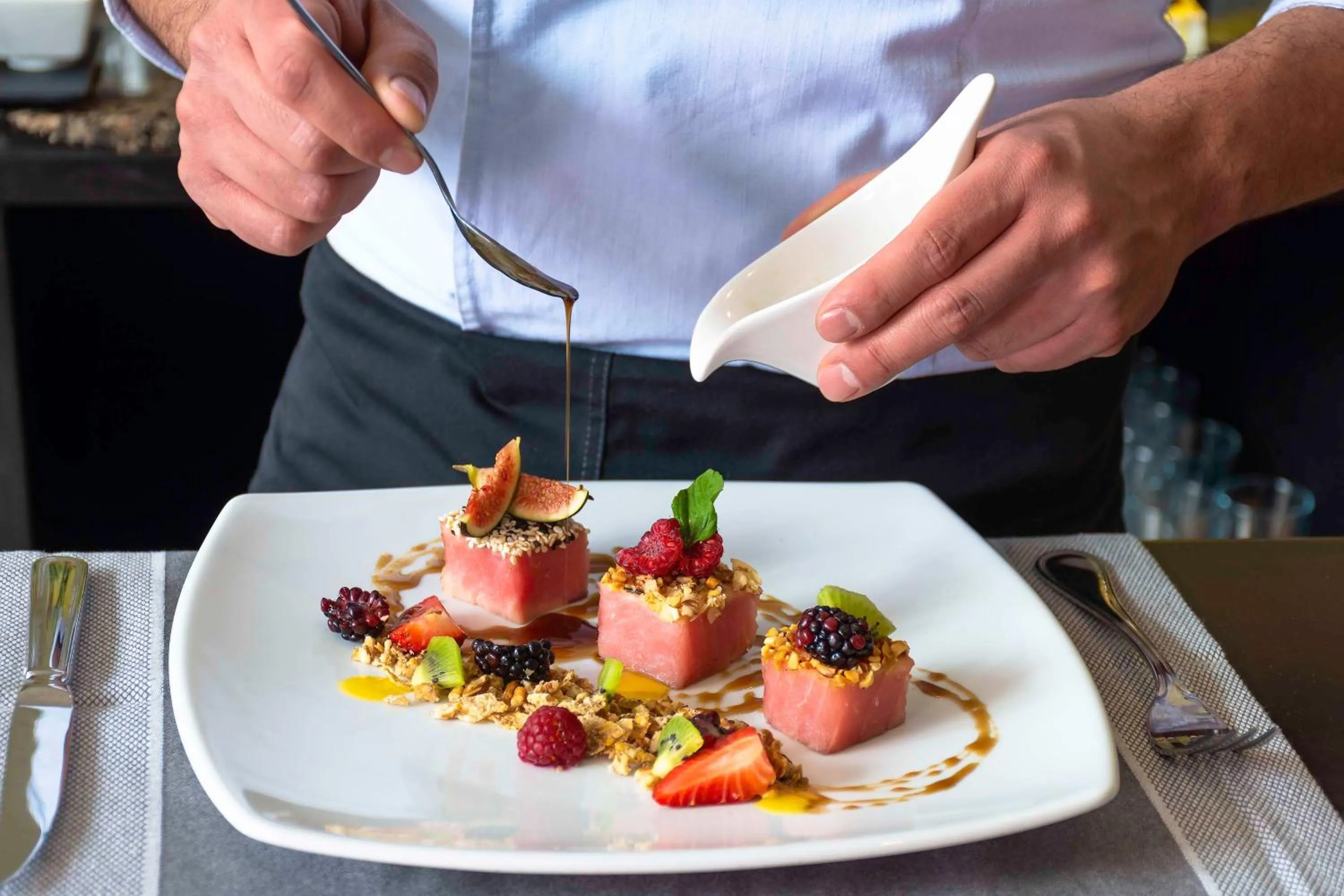 Food and drinks in NH Puebla Centro Histórico