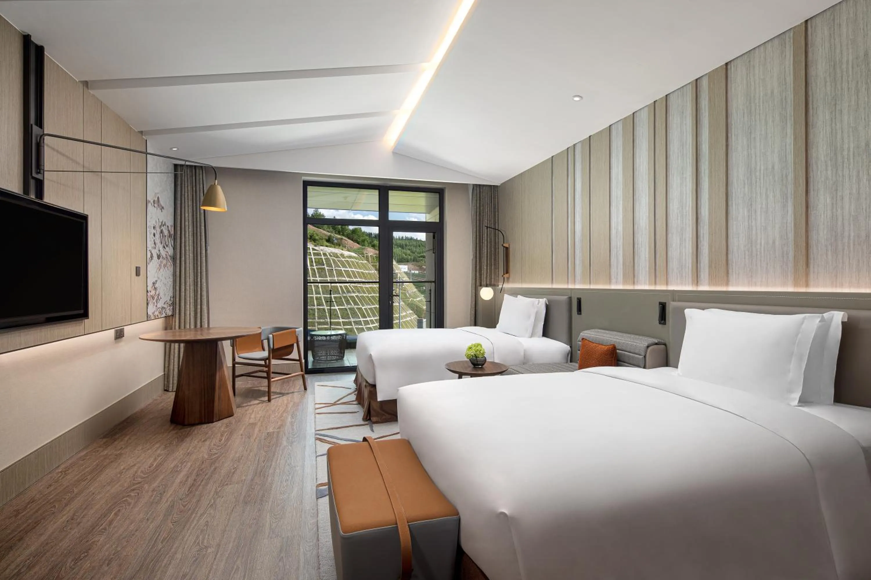 Bedroom, Bed in Crowne Plaza Chongli Resort by IHG