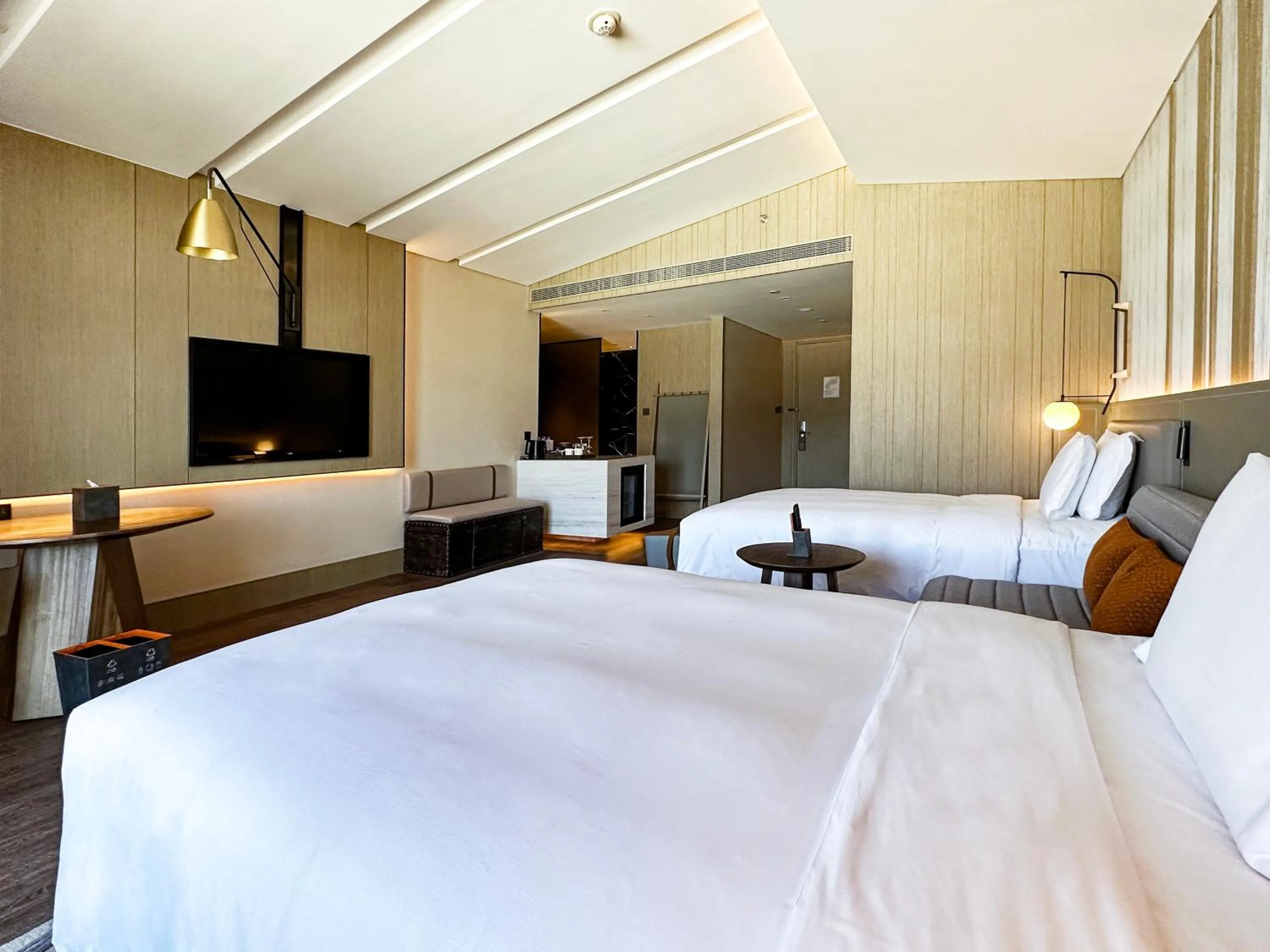 Bed in Crowne Plaza Chongli Resort by IHG