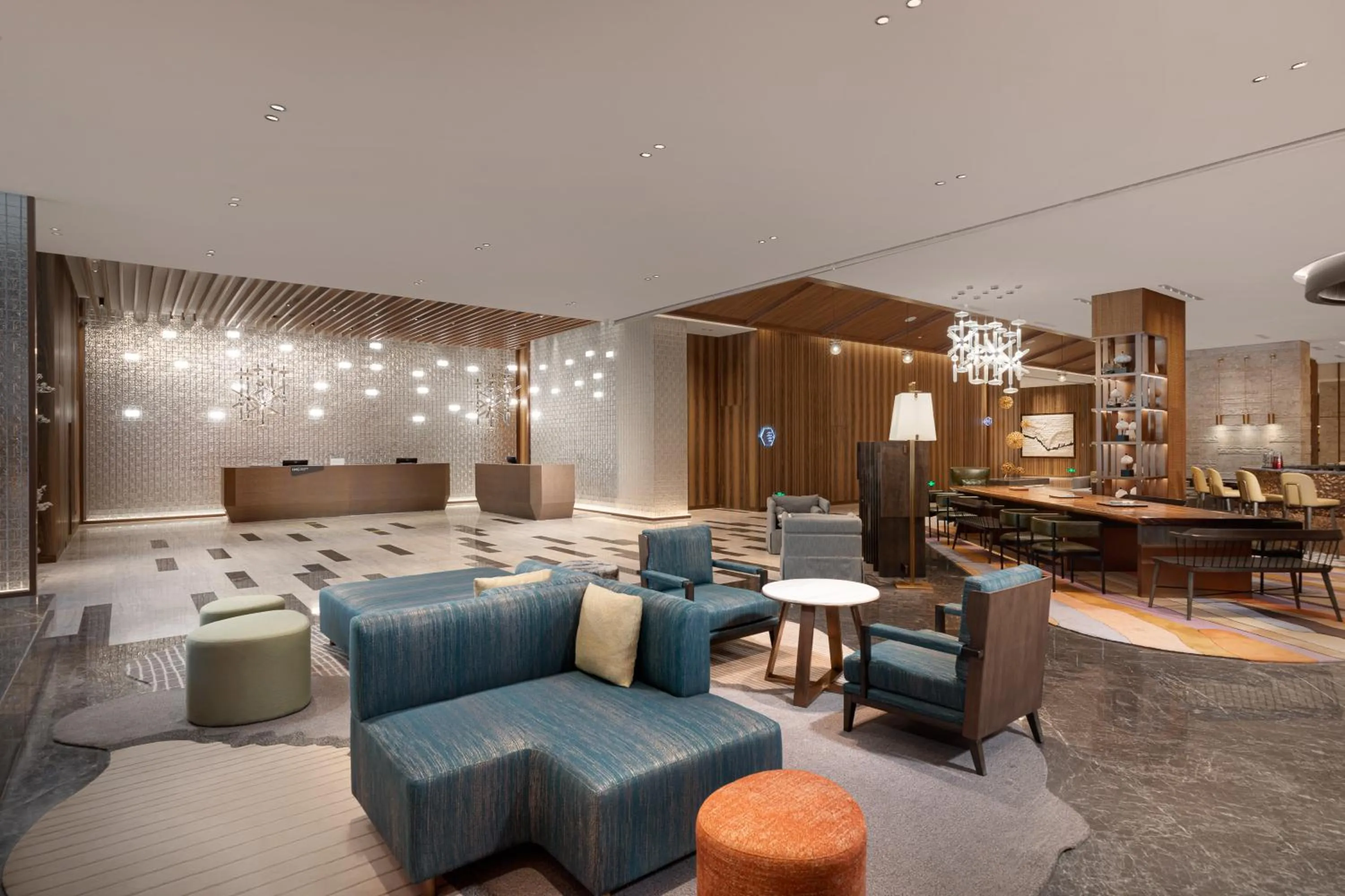 Lobby or reception in Crowne Plaza Chongli Resort by IHG