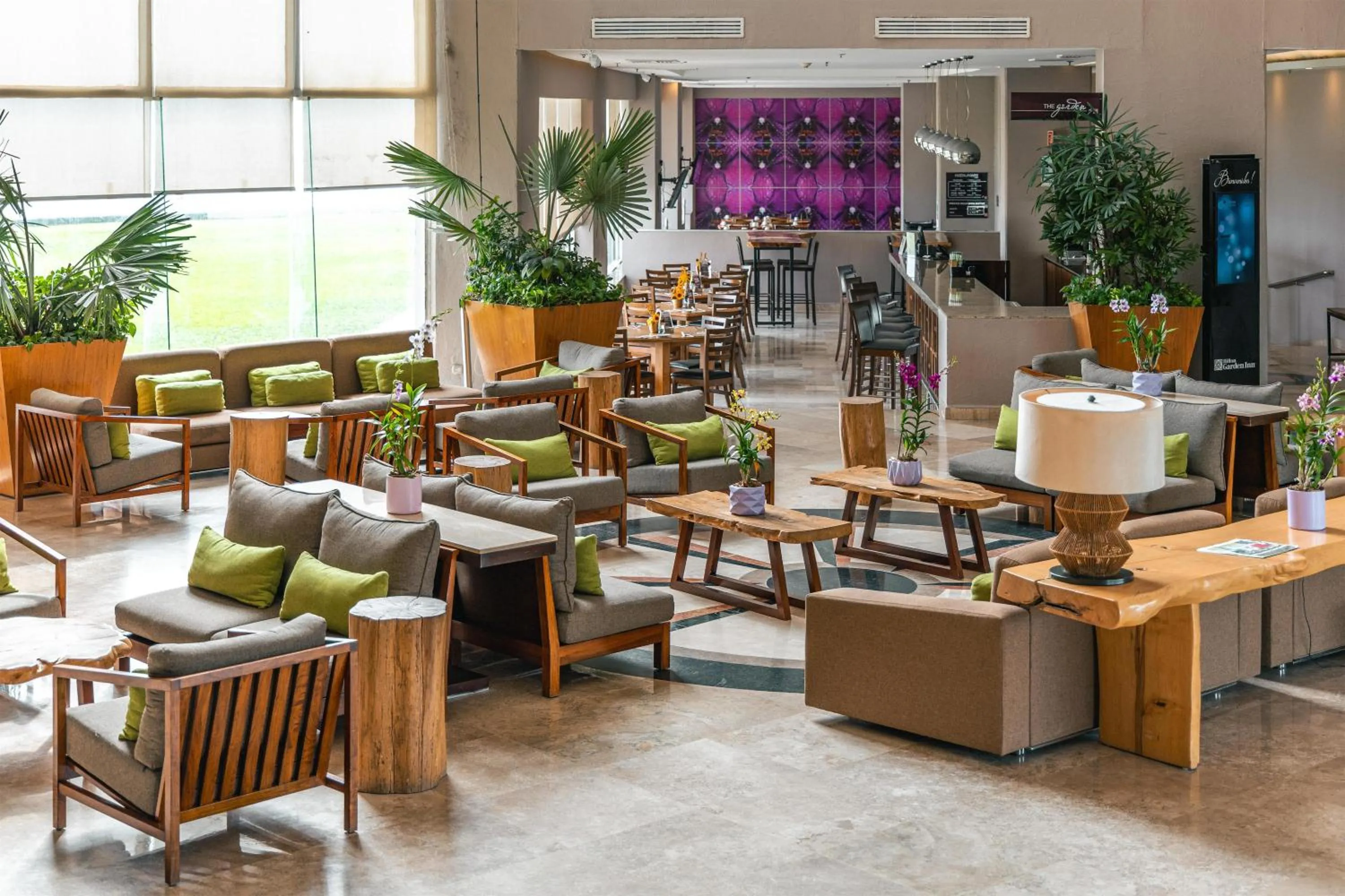 Lobby or reception in Hilton Garden Inn Veracruz Boca del Rio