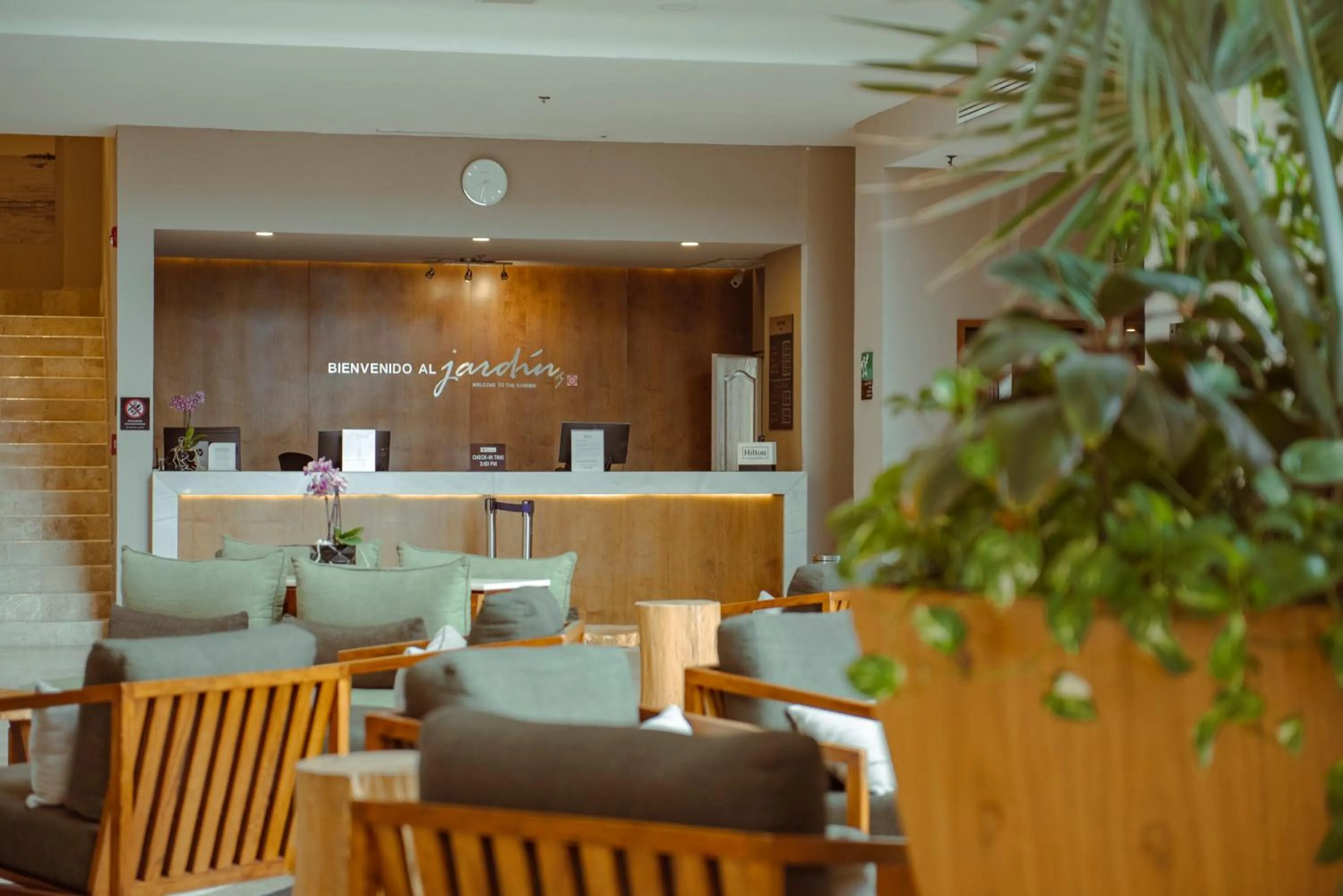 Lobby or reception in Hilton Garden Inn Veracruz Boca del Rio