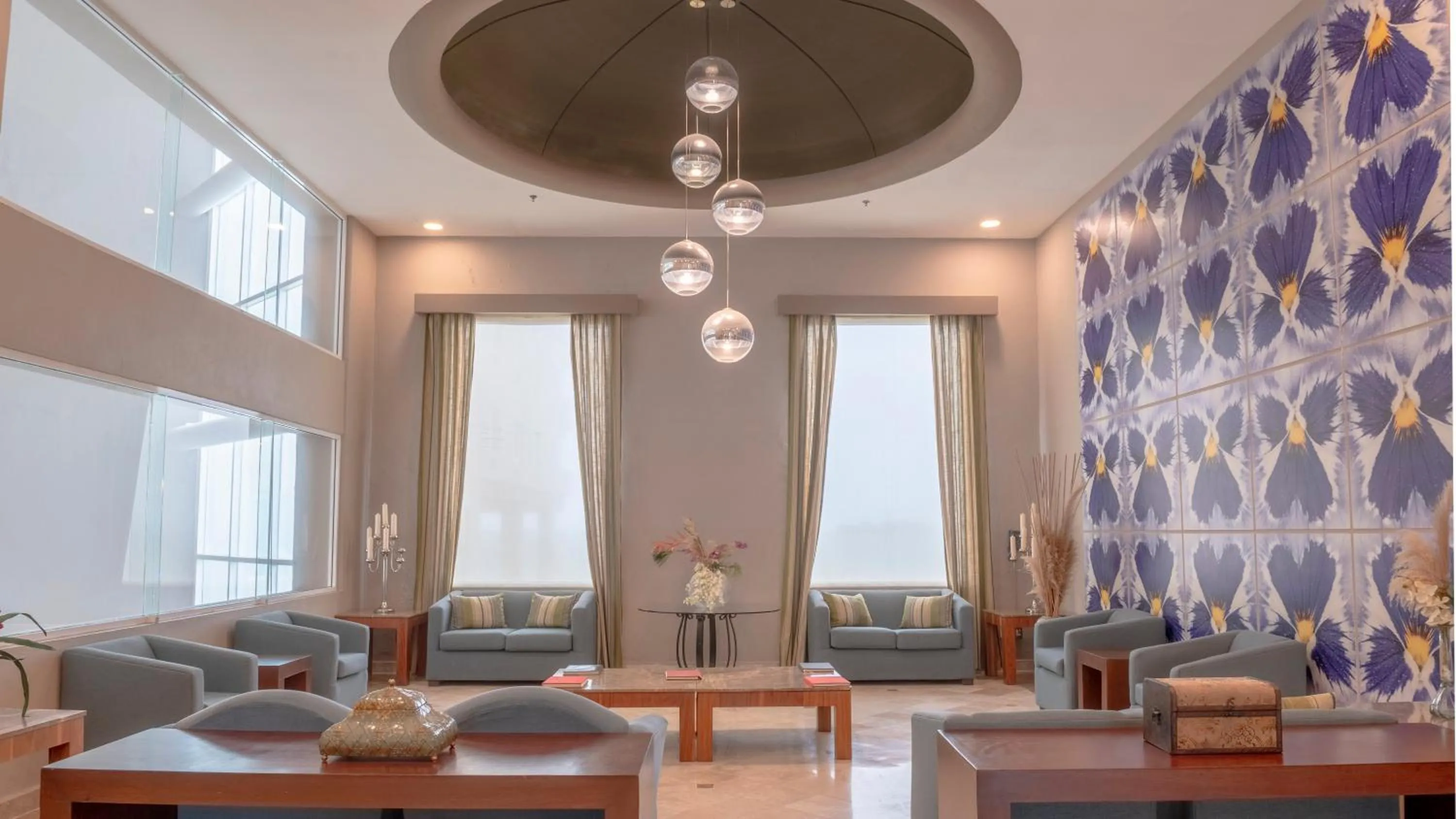 Seating area in Hilton Garden Inn Veracruz Boca del Rio