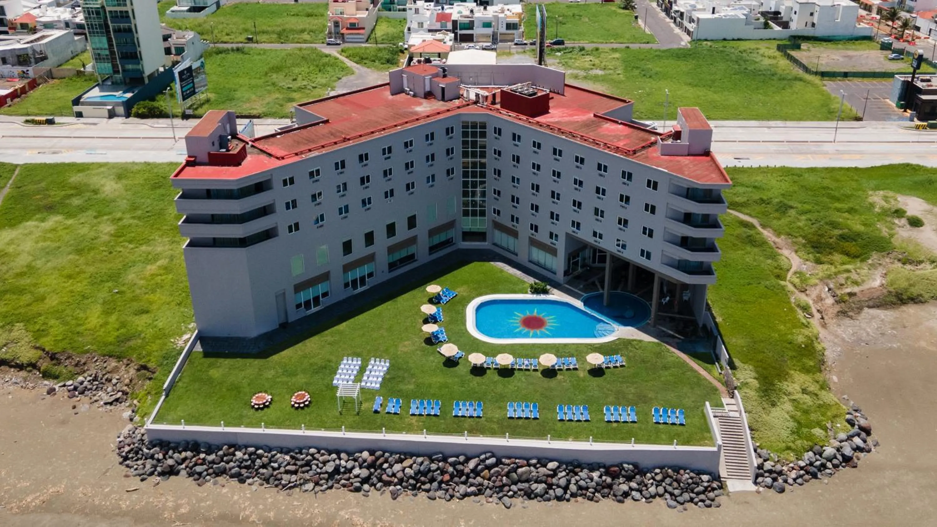 Property building in Hilton Garden Inn Veracruz Boca del Rio