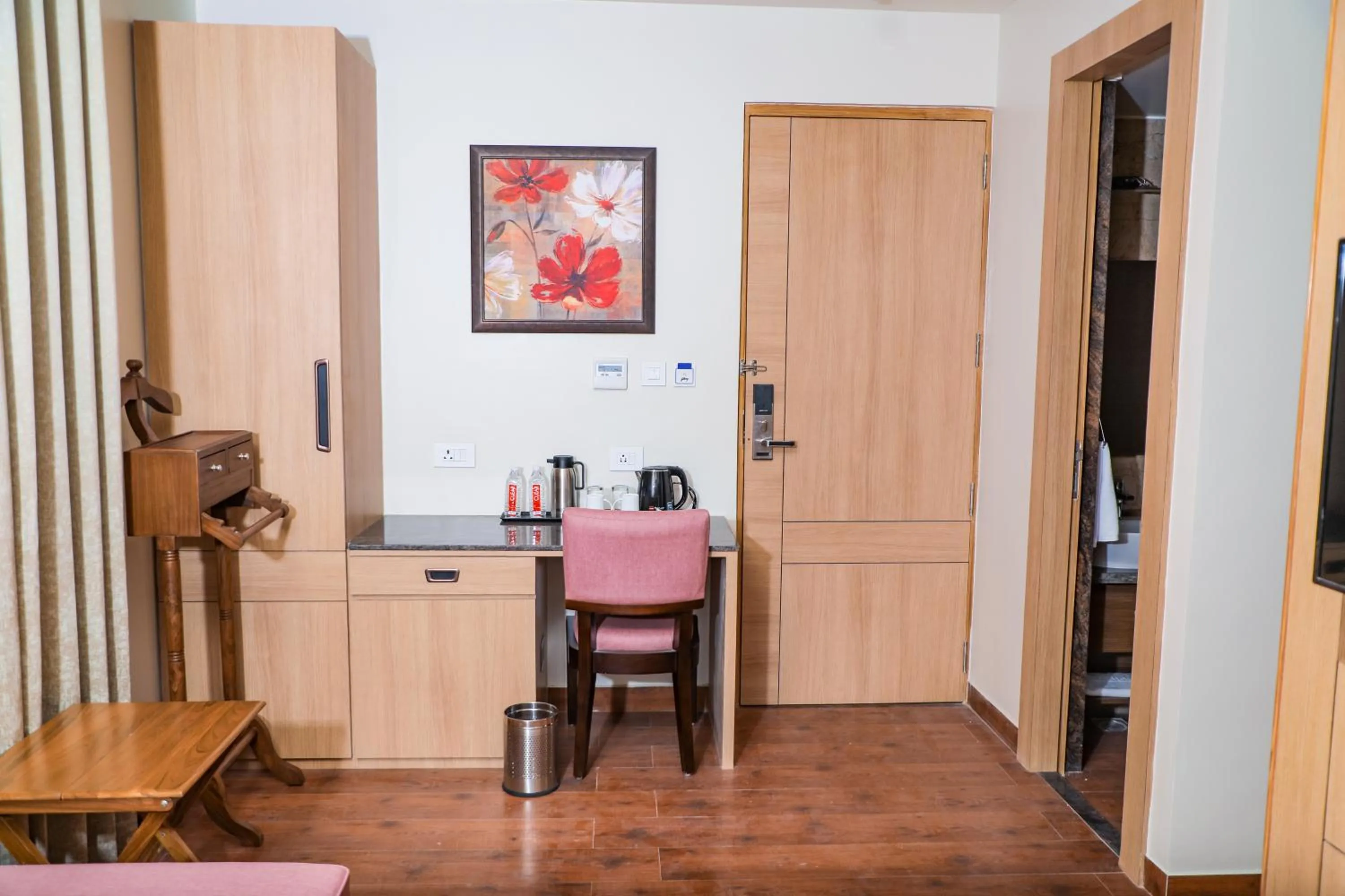 Seating area in The Elegance Hotel