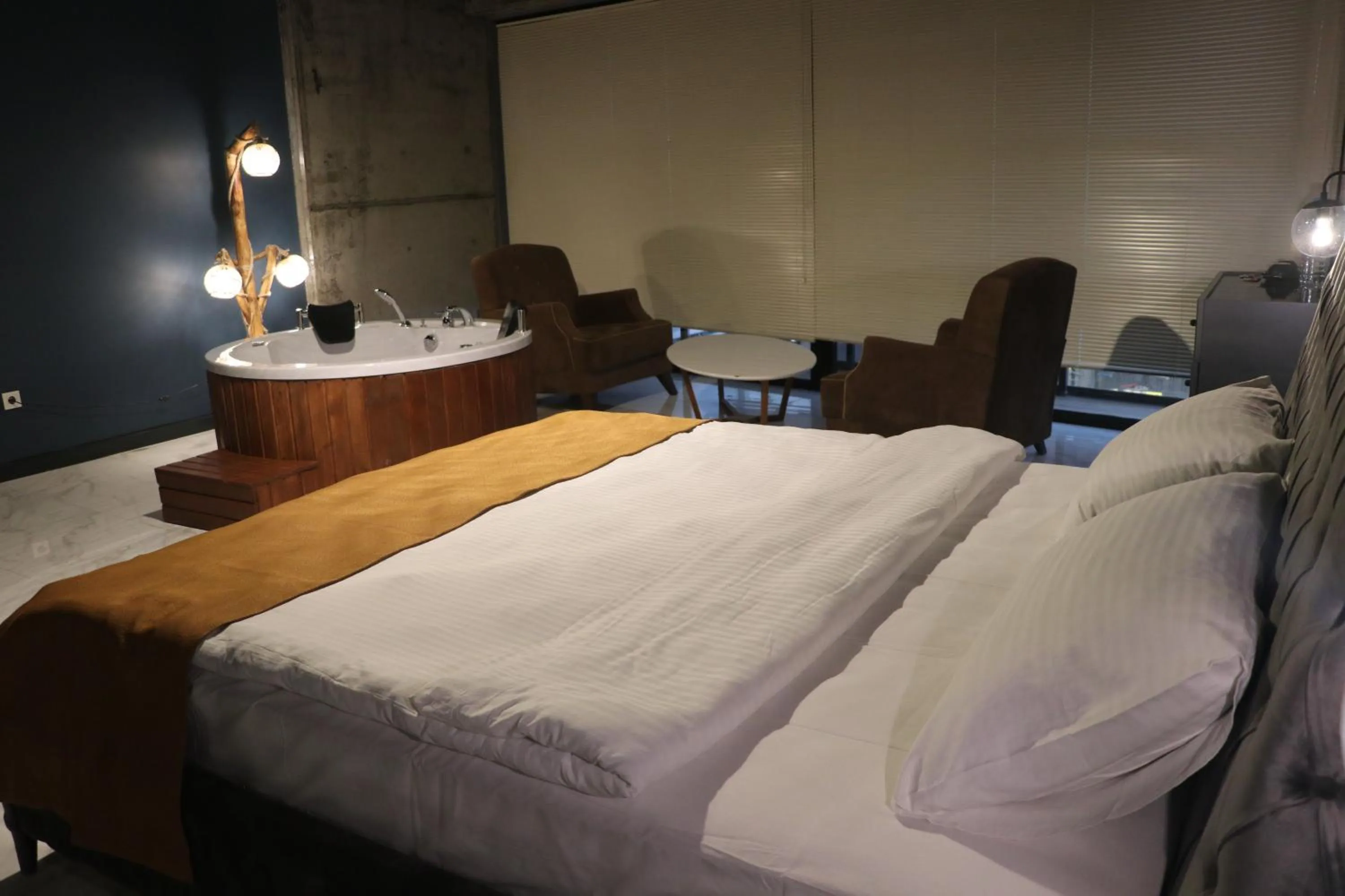 Bed in Mas Suites Karaköy