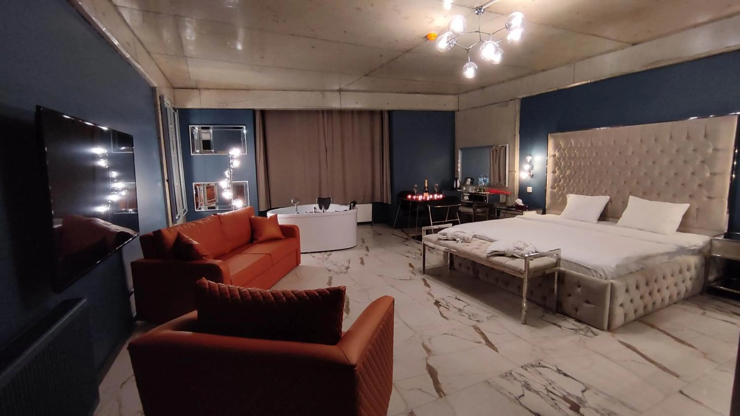 Bed in Mas Suites Karaköy