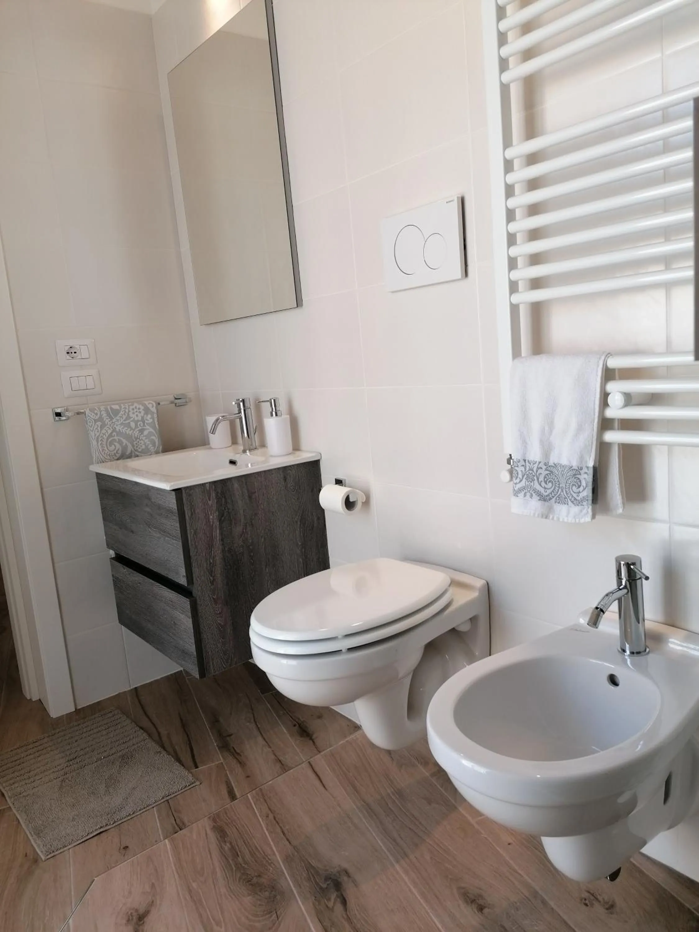 Toilet in B&B Curtopassi