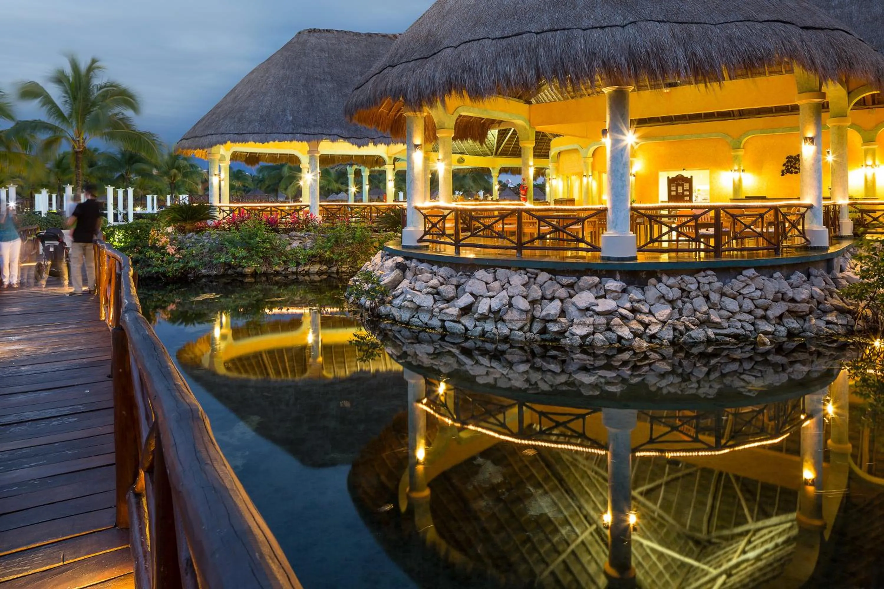 Lake view in Grand Palladium Select White Sand Resort & Spa - All Inclusive