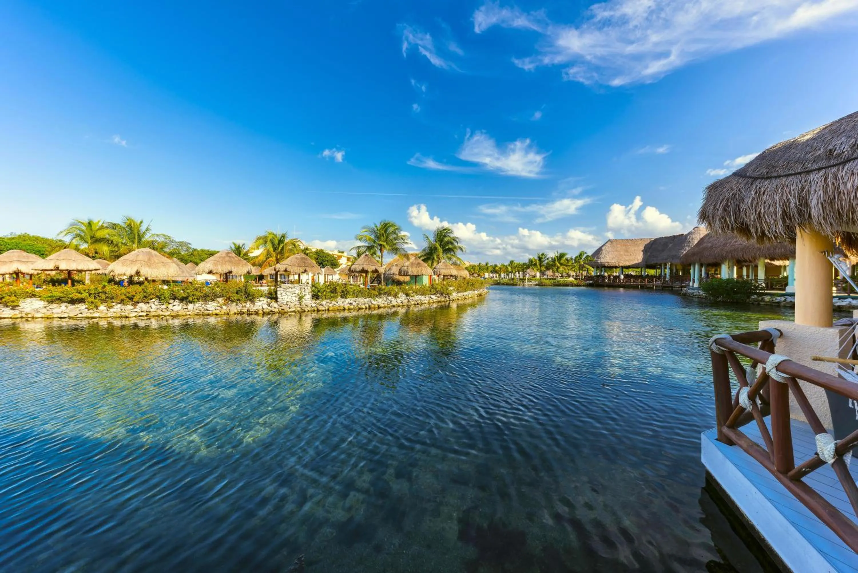 Lake view in Grand Palladium Select White Sand Resort & Spa - All Inclusive