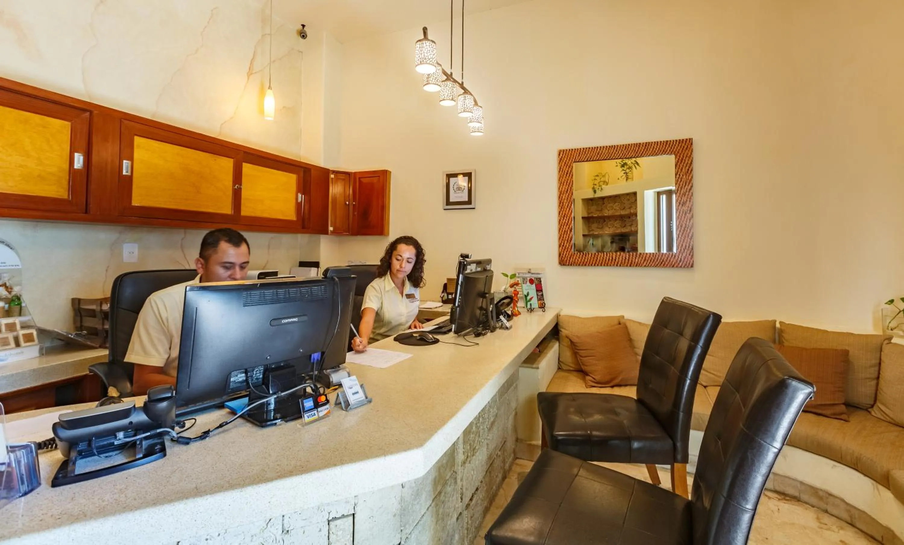 Lobby or reception in Porto Playa Condo Hotel and Beach Club