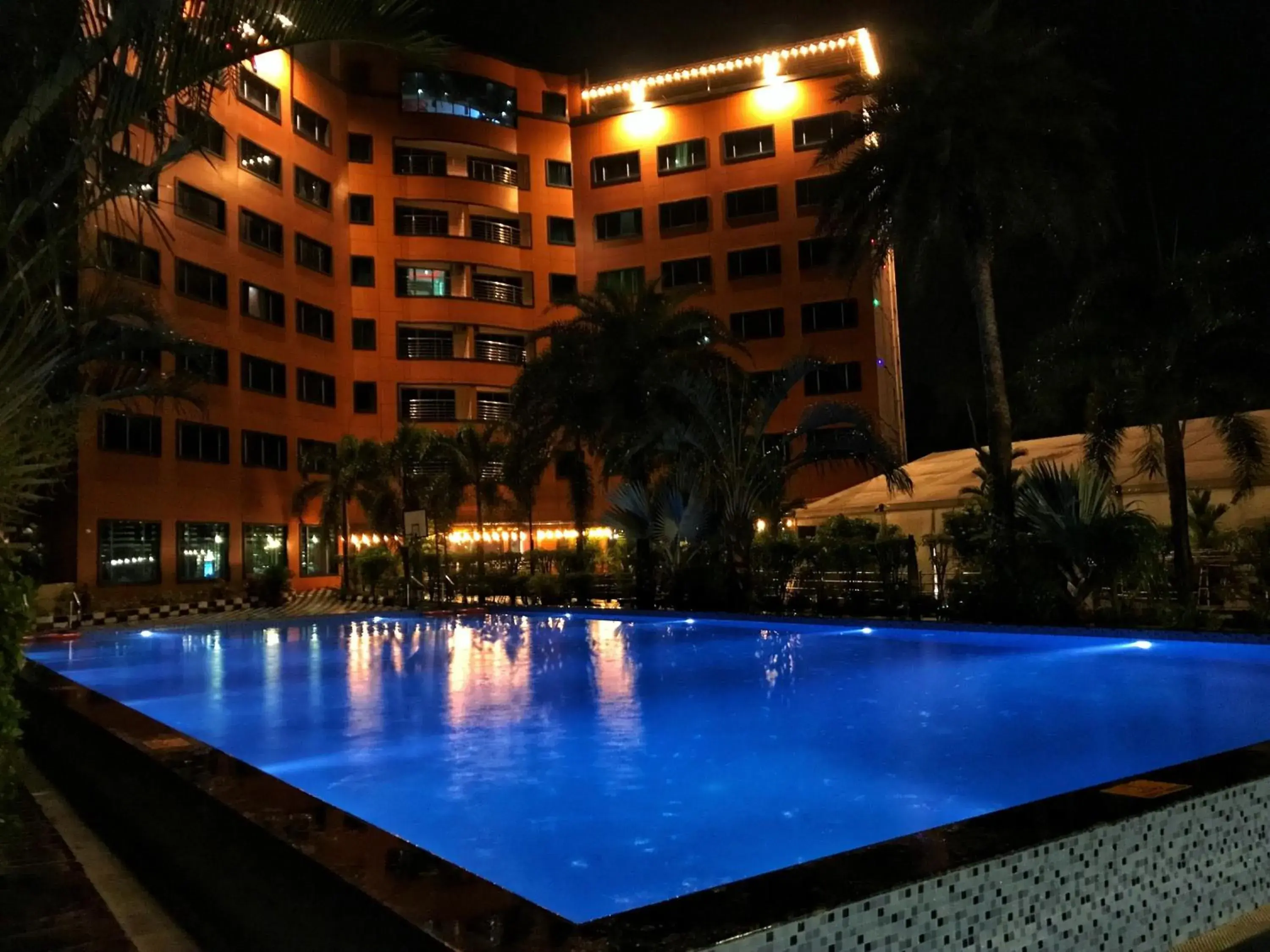 Swimming pool in Ramada by Wyndham Alleppey Swimming pool in Ramada by Wyndham Alleppey