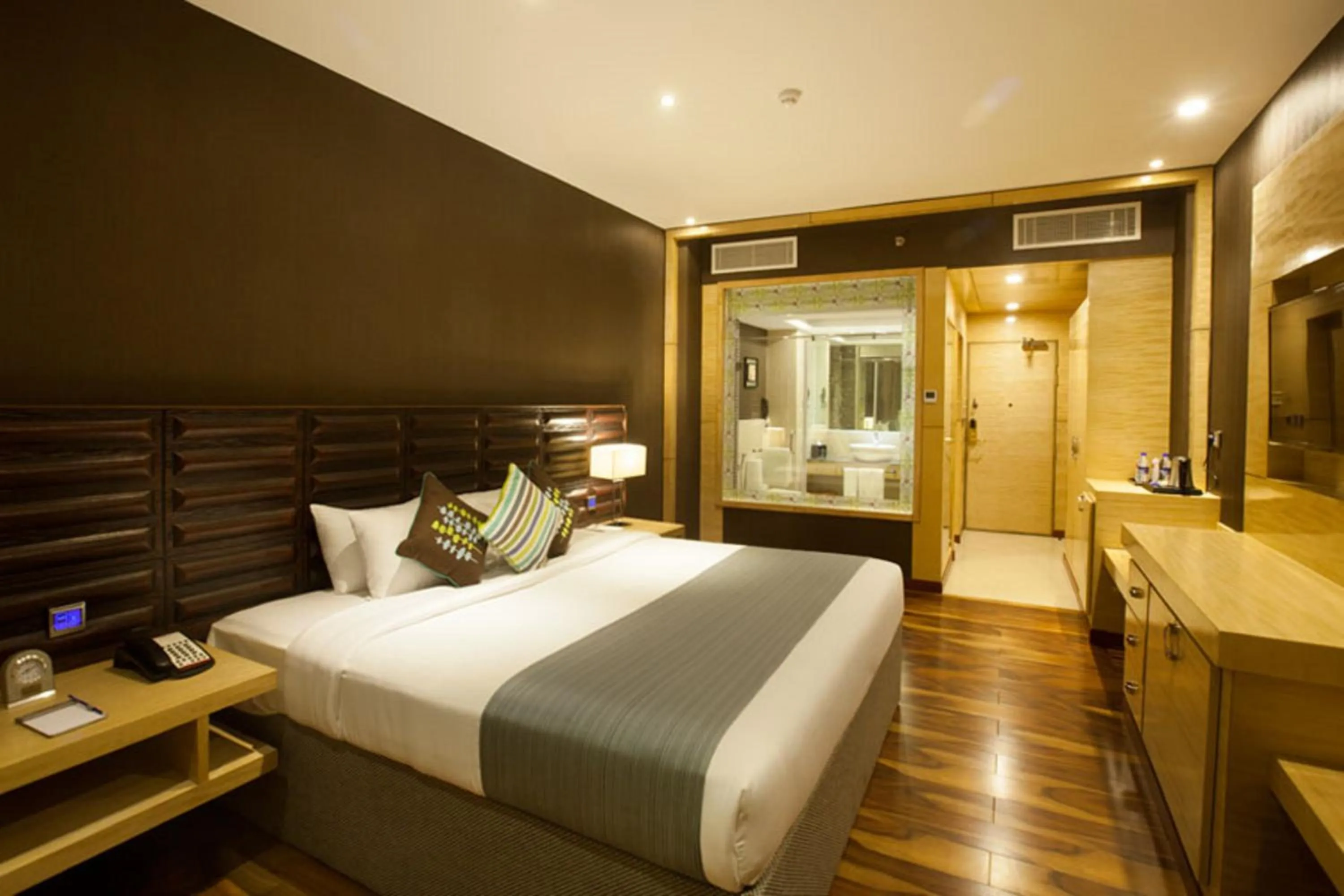 Photo of the whole room, Bed in Ramada by Wyndham Alleppey
