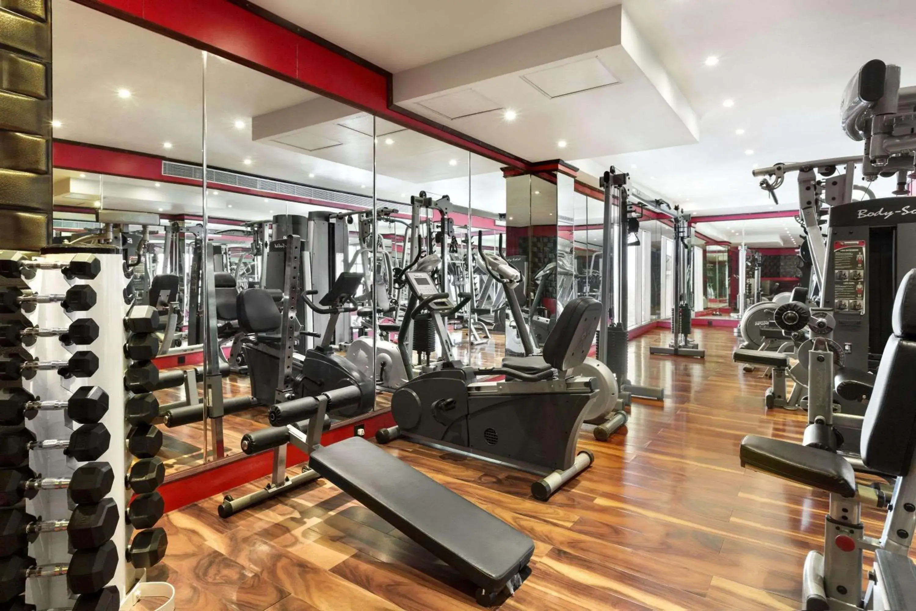 Fitness centre/facilities in Ramada by Wyndham Alleppey Fitness centre/facilities in Ramada by Wyndham Alleppey