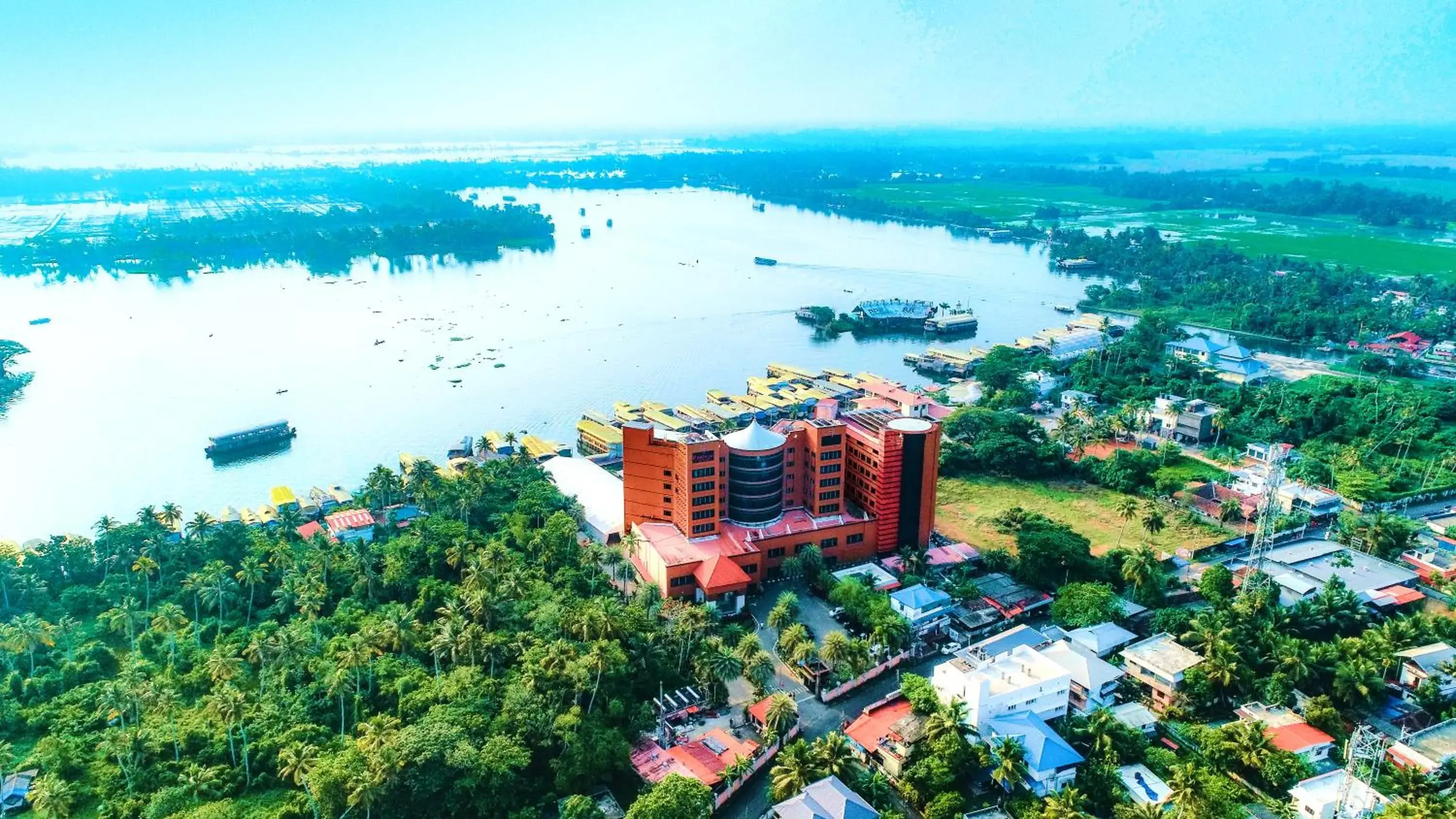 Bird's eye view in Ramada by Wyndham Alleppey Bird's eye view in Ramada by Wyndham Alleppey