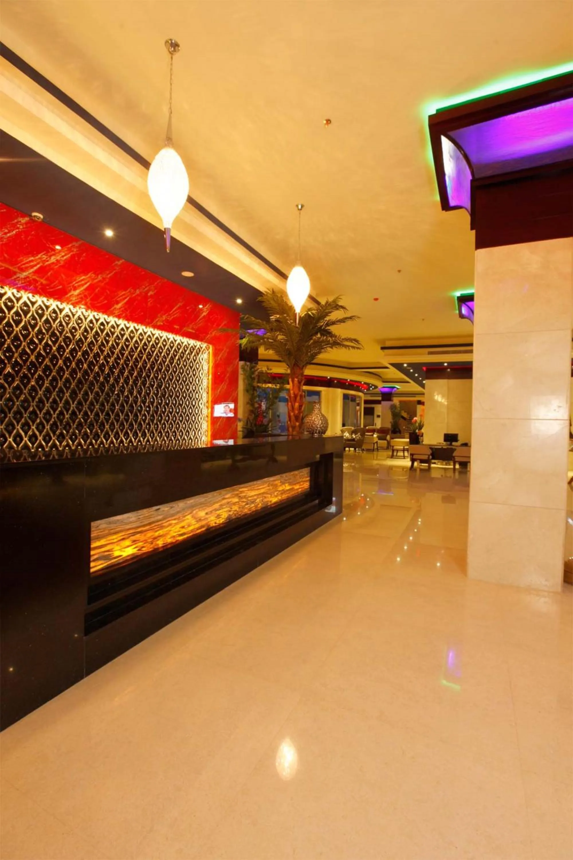 Lobby or reception in Ramada by Wyndham Alleppey