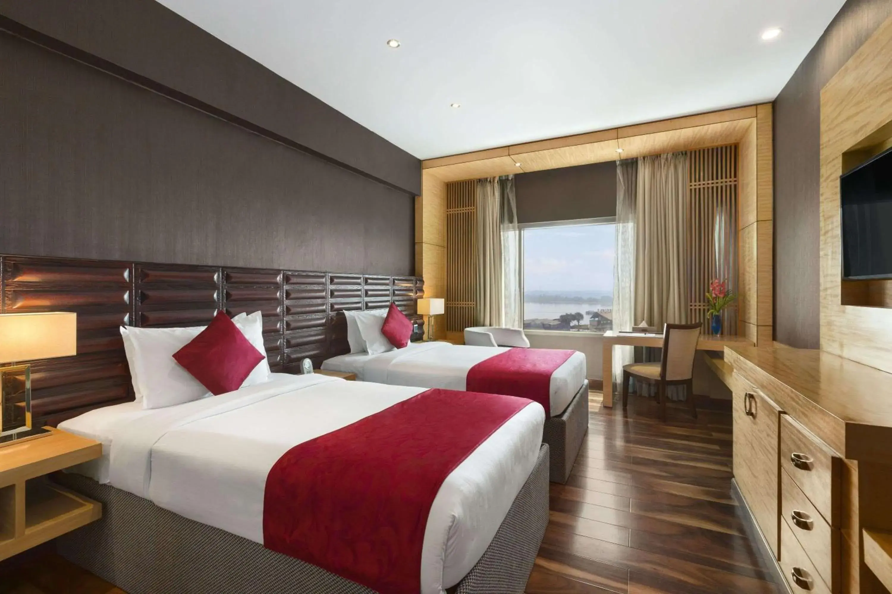 Photo of the whole room, Bed in Ramada by Wyndham Alleppey Photo of the whole room, Bed in Ramada by Wyndham Alleppey