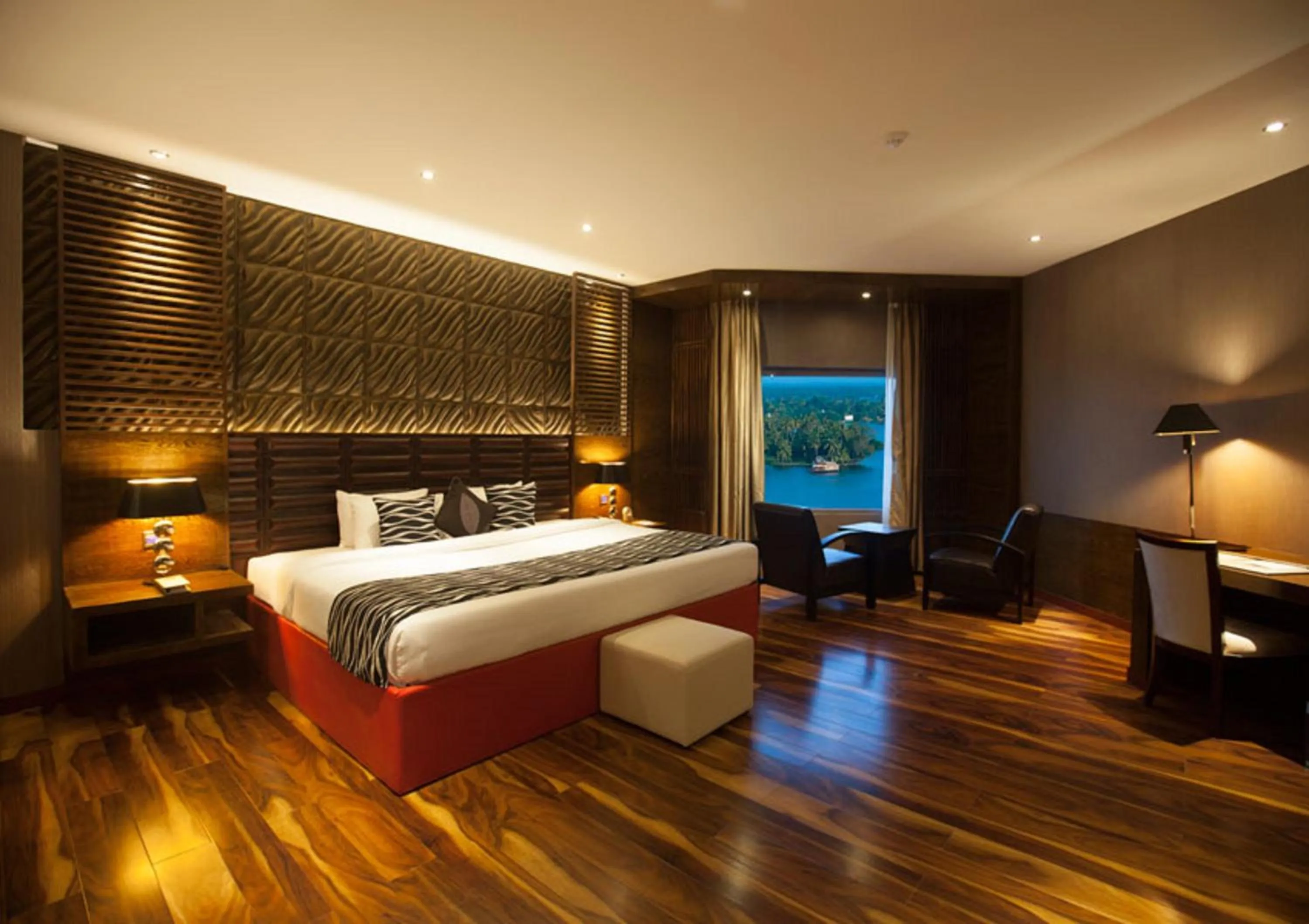 Photo of the whole room, Bed in Ramada by Wyndham Alleppey