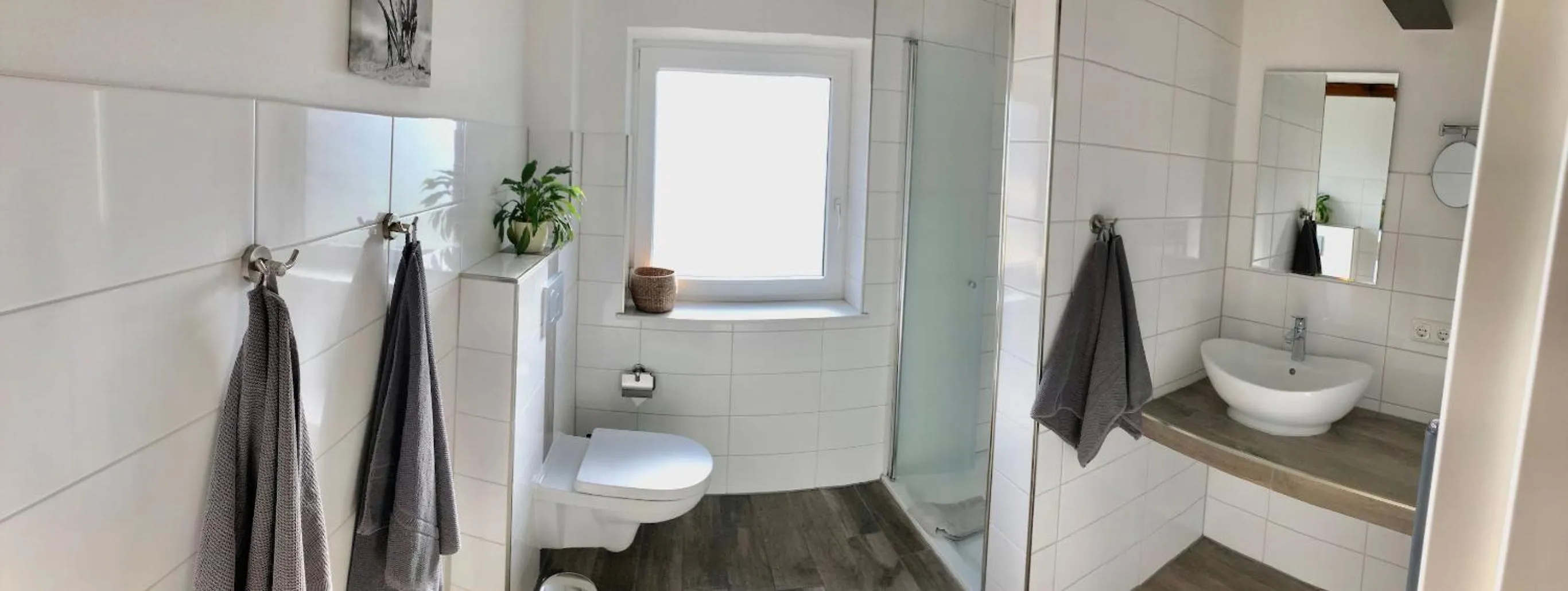 Shower in Hof Steinhütten