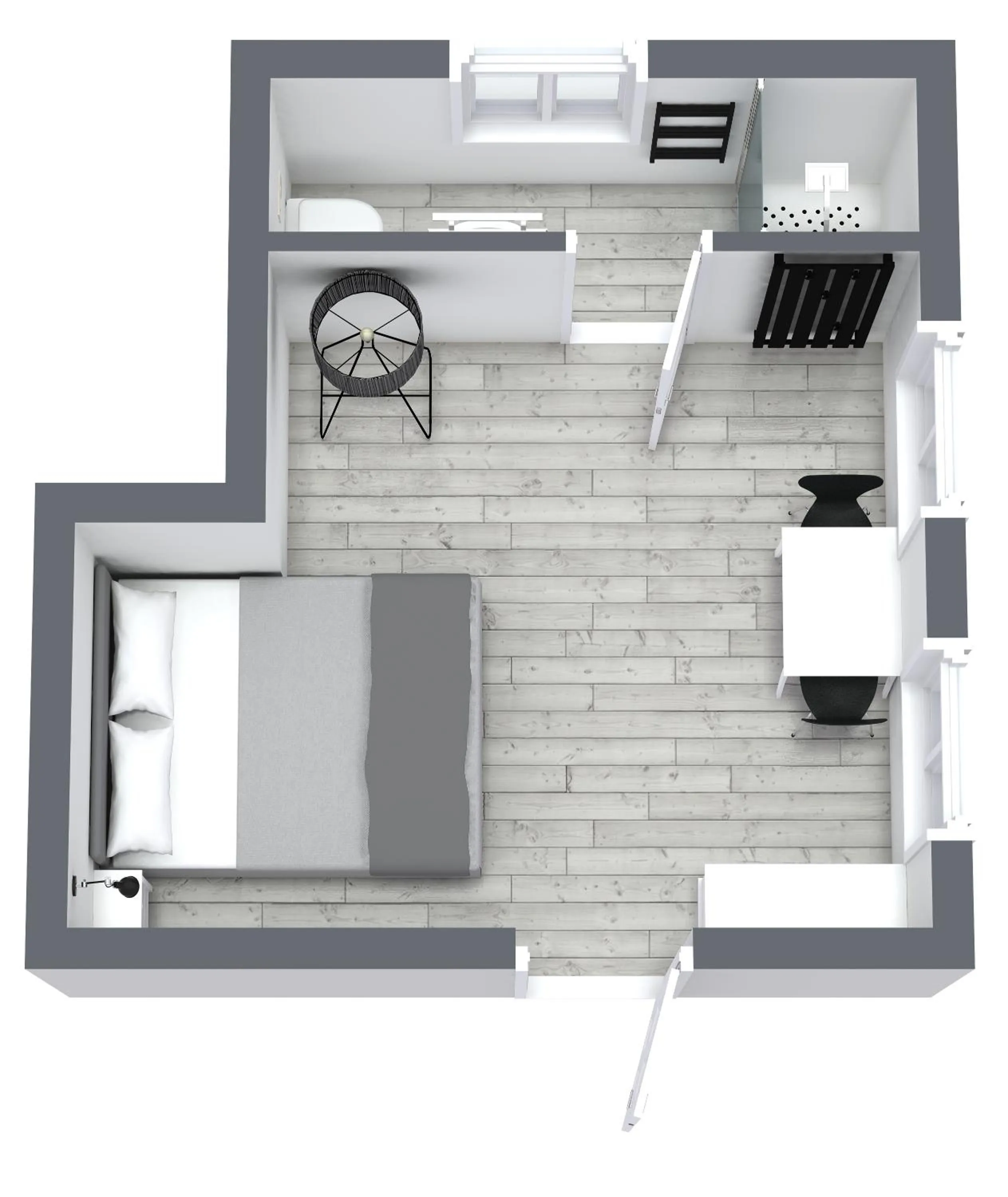 Property building in Hof Steinhütten