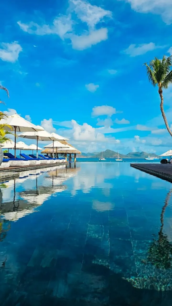 Swimming pool in Le Domaine de L'Orangeraie Resort and Spa