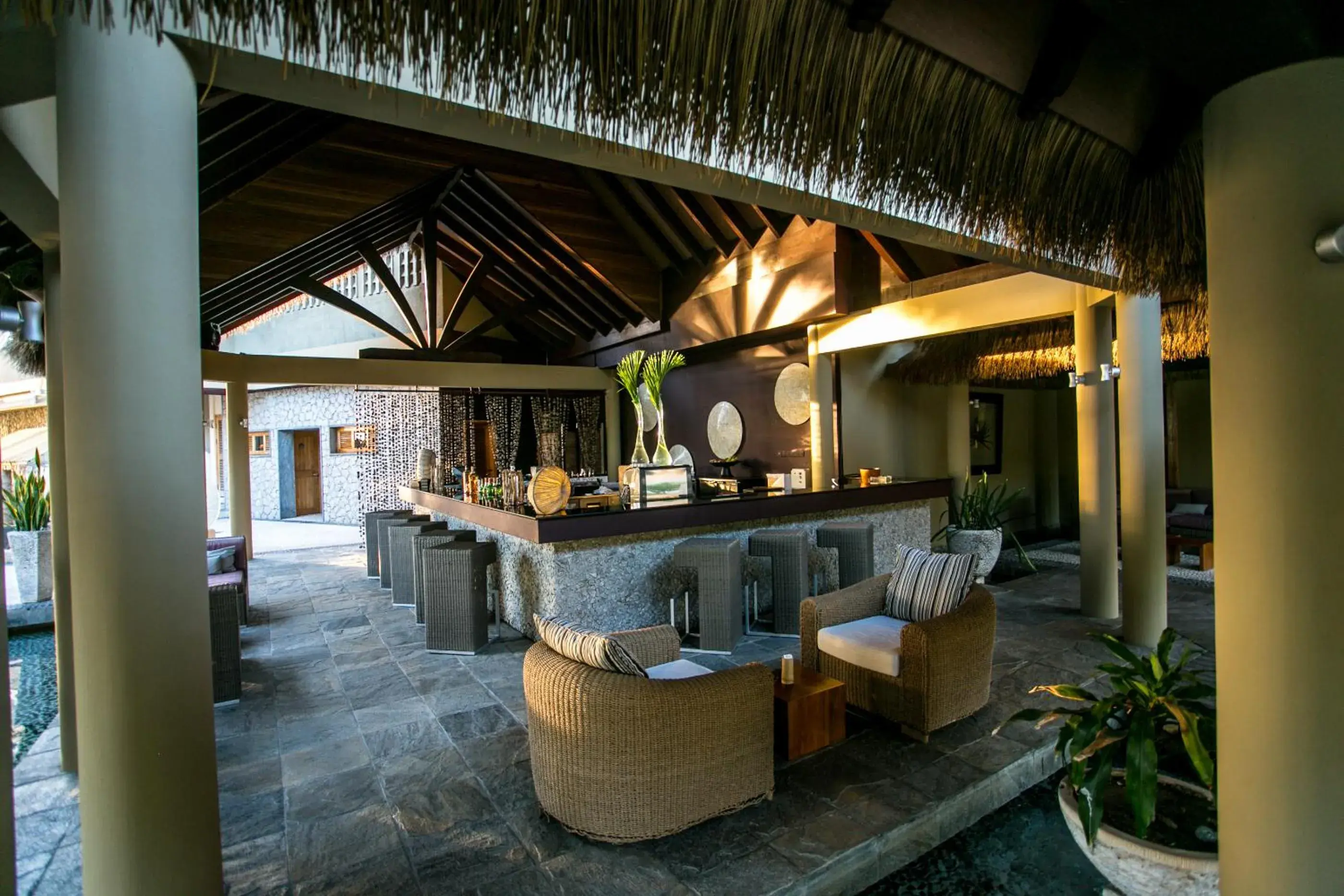 Lounge or bar in Le Domaine de L'Orangeraie Resort and Spa Lounge or bar in Le Domaine de L'Orangeraie Resort and Spa