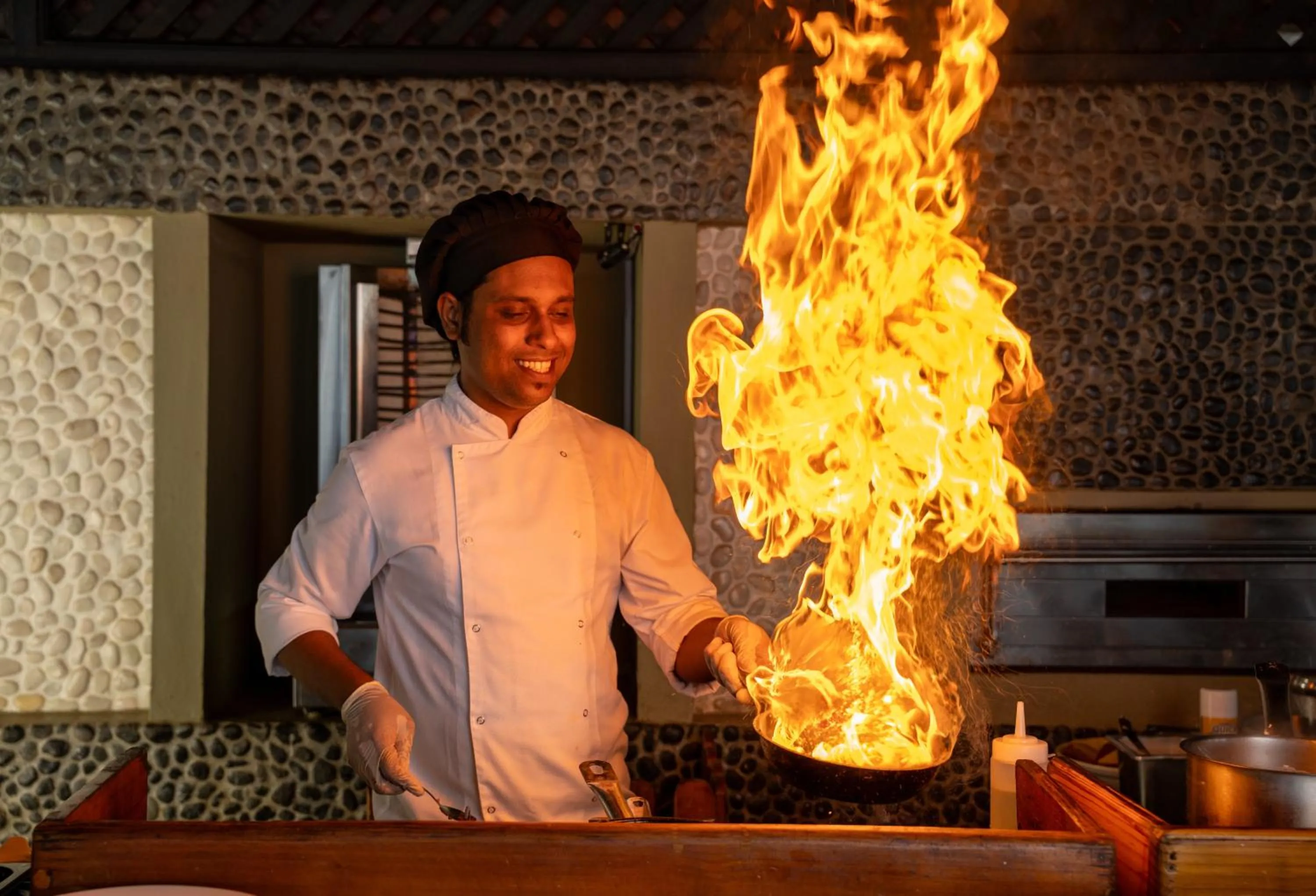 Restaurant/places to eat in Le Domaine de L'Orangeraie Resort and Spa