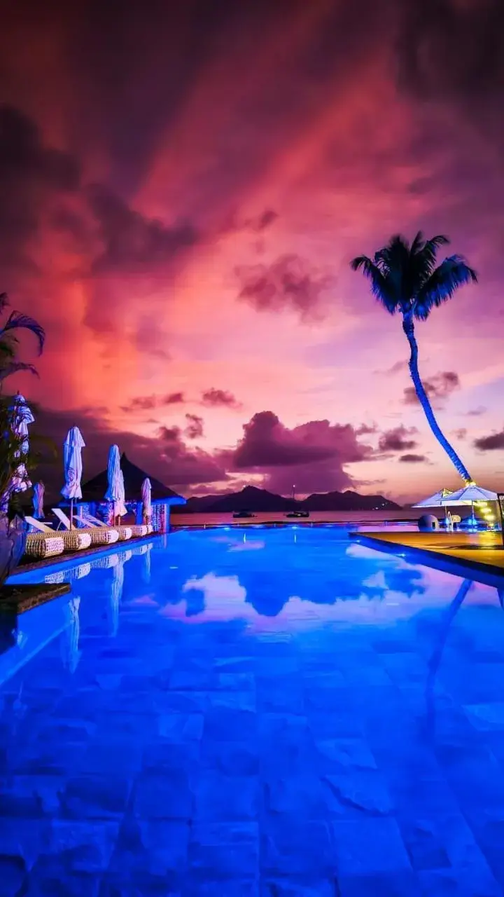 Swimming pool in Le Domaine de L'Orangeraie Resort and Spa Swimming pool in Le Domaine de L'Orangeraie Resort and Spa