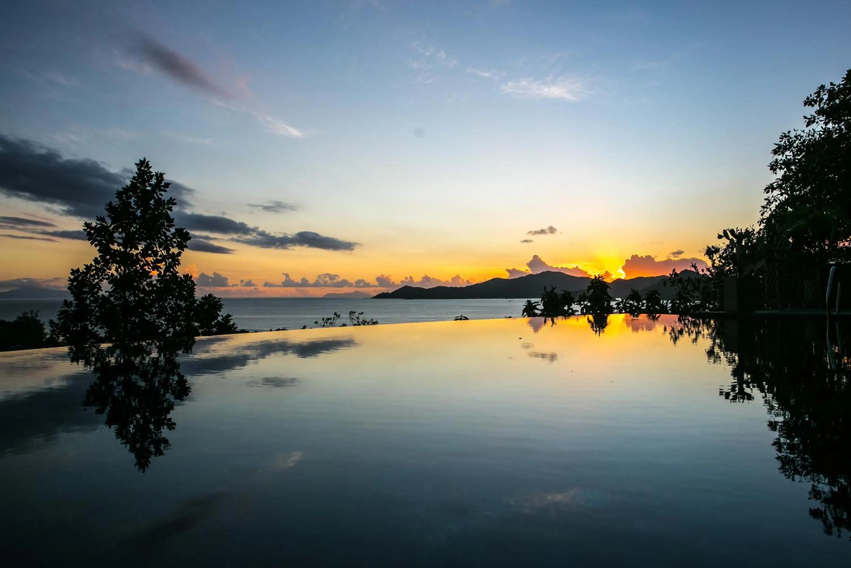 Pool view in Le Domaine de L'Orangeraie Resort and Spa