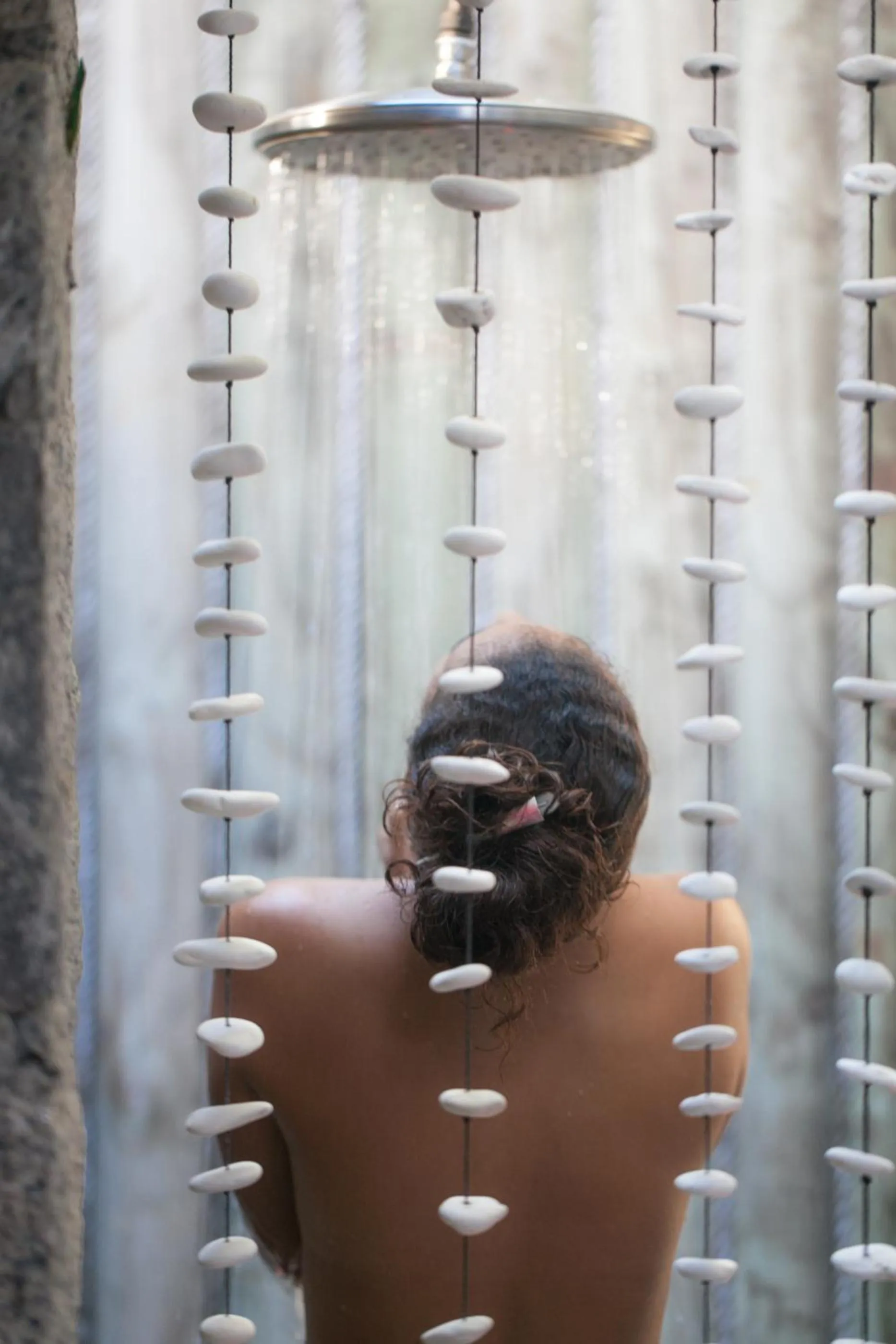 Shower in Le Domaine de L'Orangeraie Resort and Spa