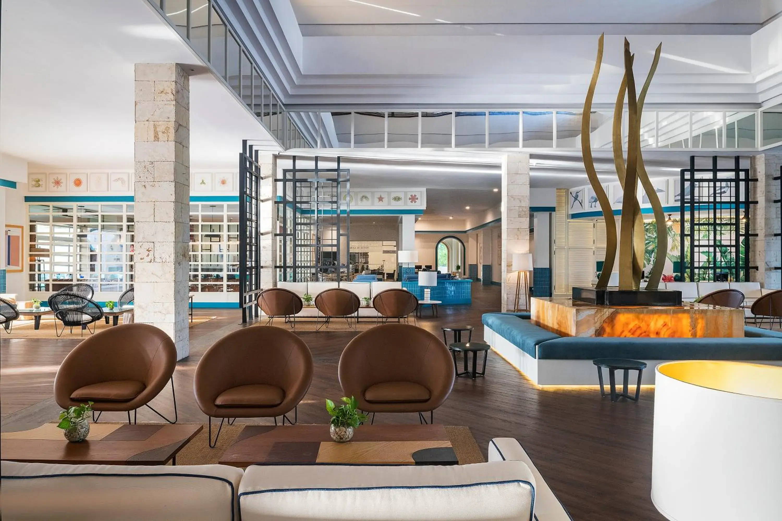 Lobby or reception in Ocean Maya Royale Adults Only - All Inclusive Lobby or reception in Ocean Maya Royale Adults Only - All Inclusive