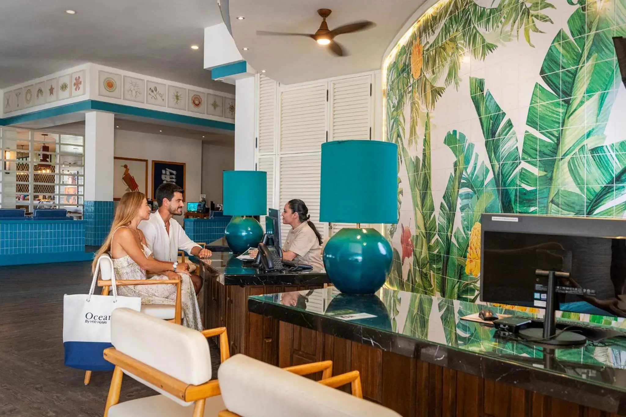 Lobby or reception in Ocean Maya Royale Adults Only - All Inclusive Lobby or reception in Ocean Maya Royale Adults Only - All Inclusive