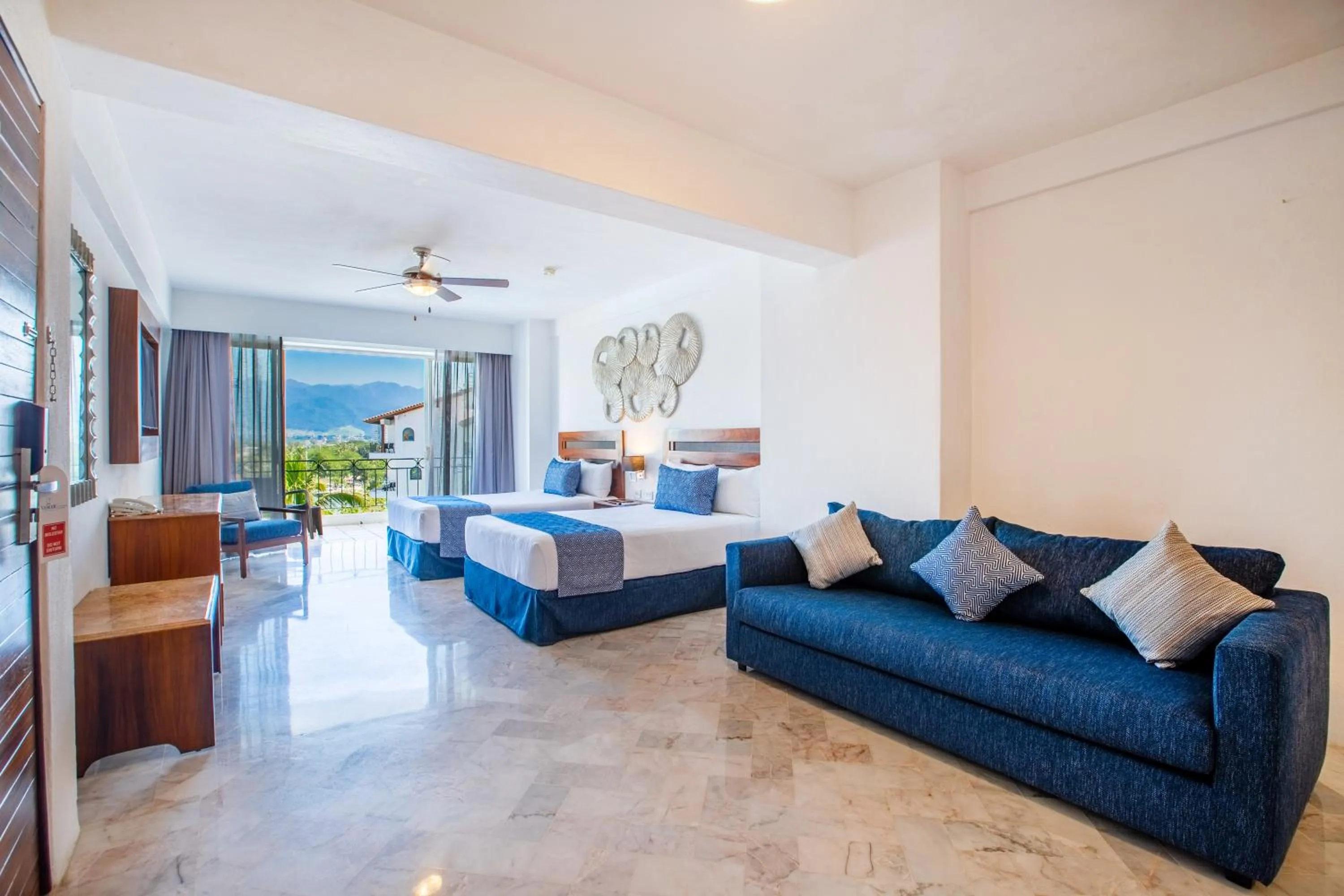 Bed in Vamar Vallarta All Inclusive Marina & Beach Resort