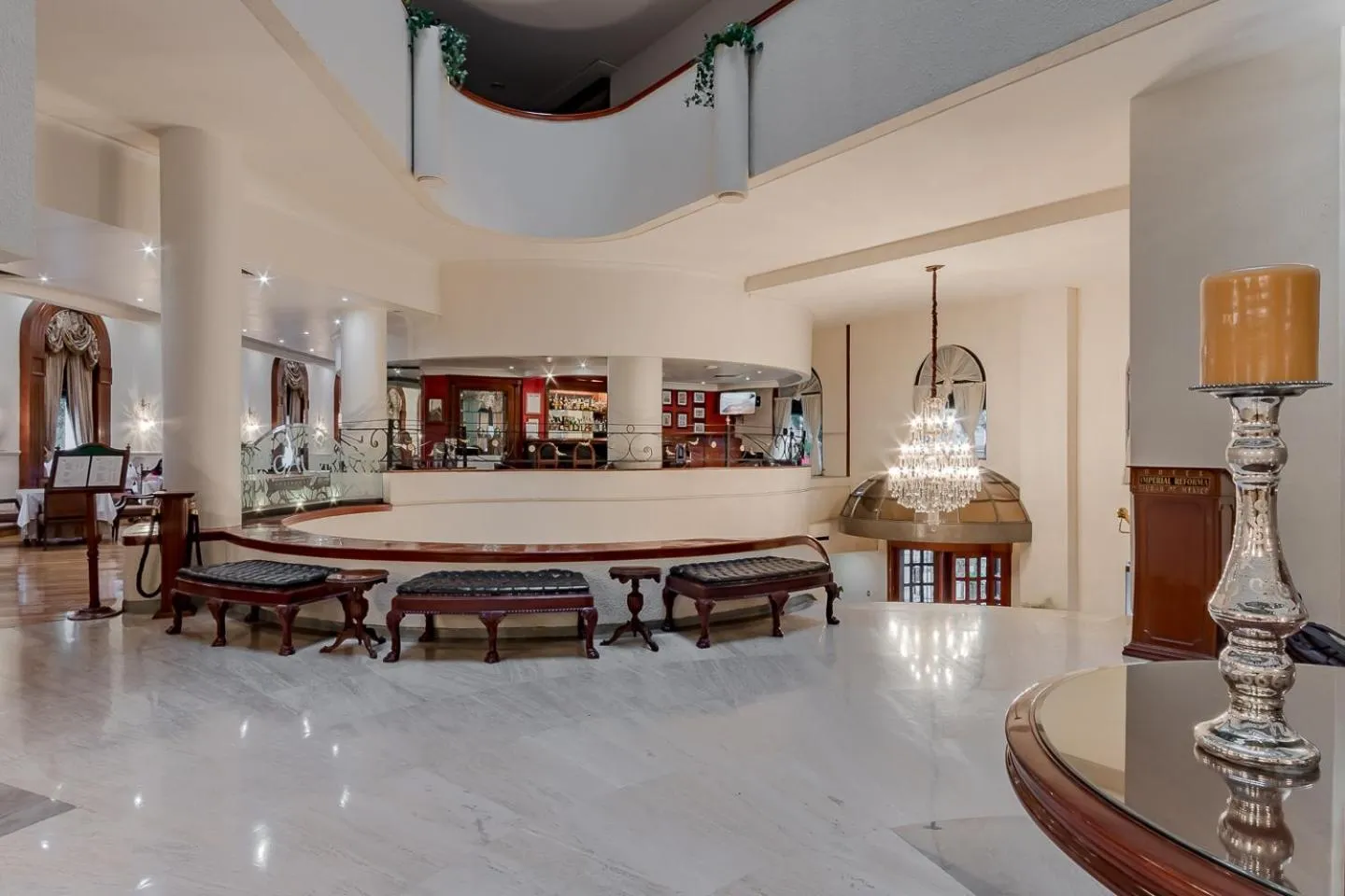 Lobby or reception in Hotel Imperial Reforma