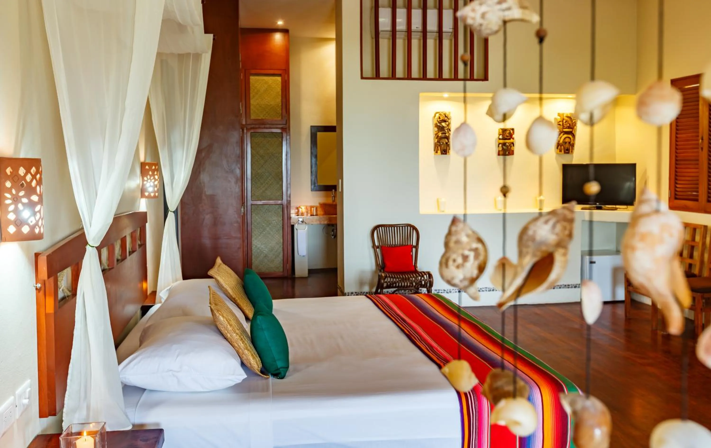 TV and multimedia, Bed in Villas HM Paraiso del Mar