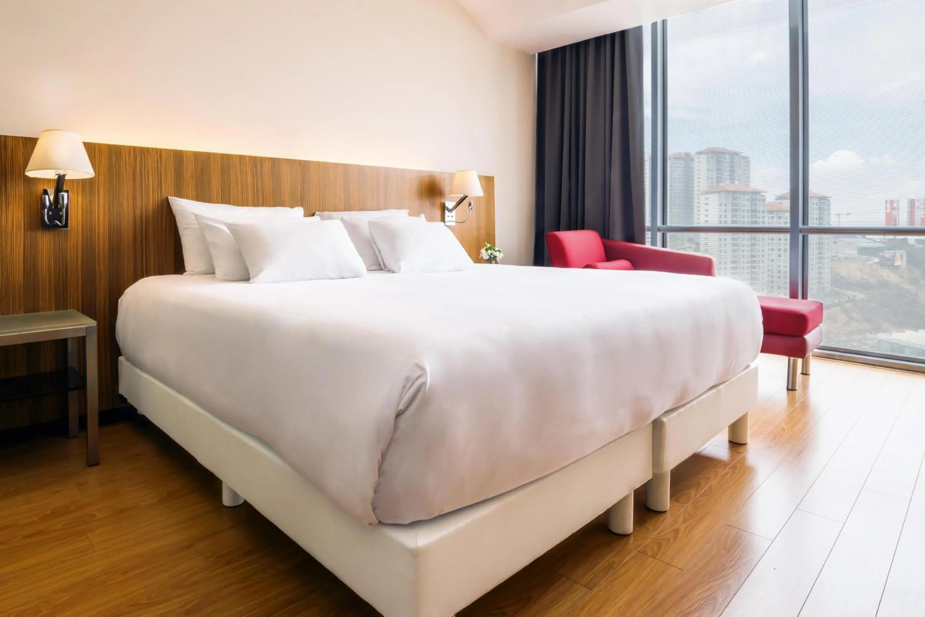 Bedroom, Bed in NH Collection Mexico City Santa Fe