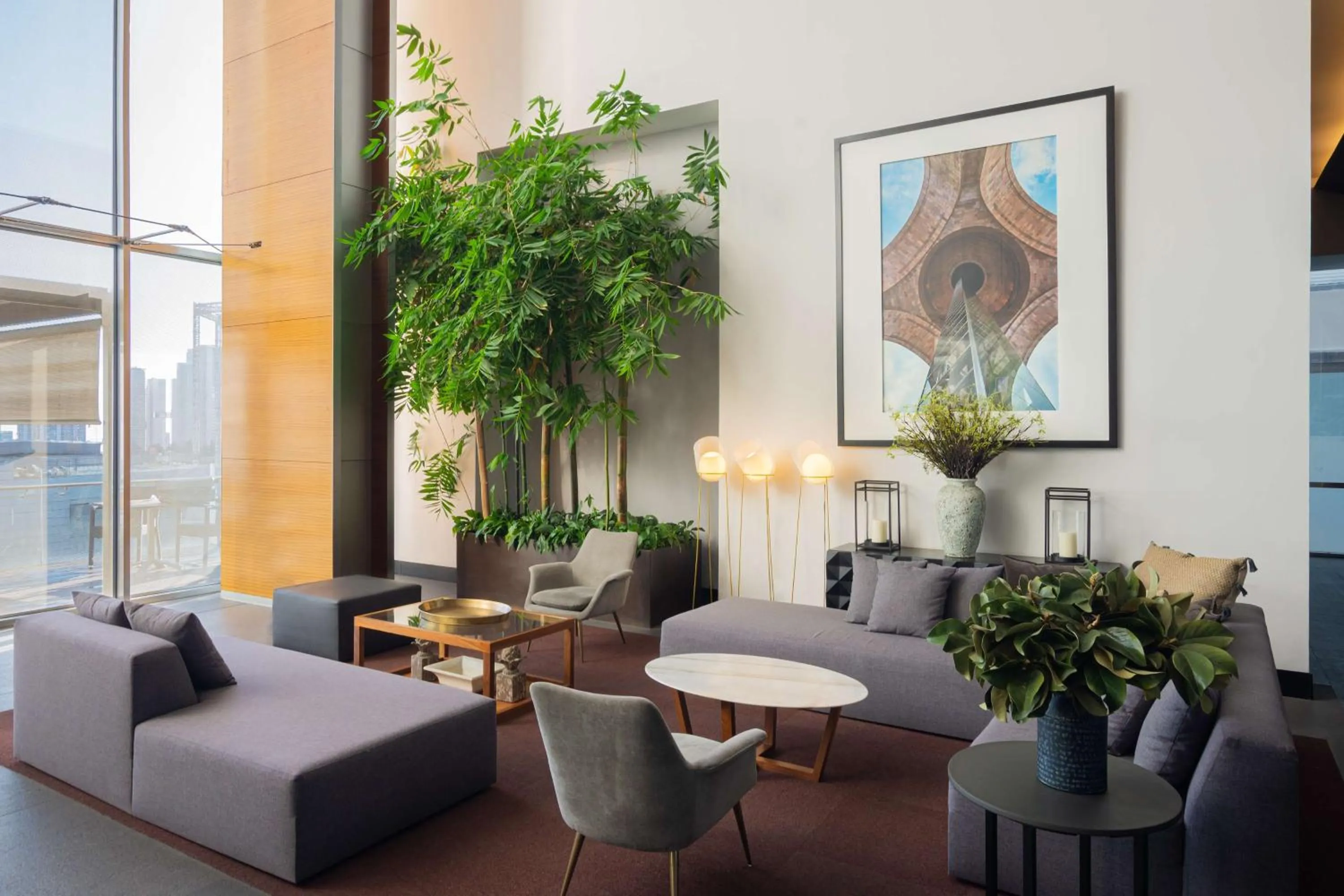 Lobby or reception in NH Collection Mexico City Santa Fe