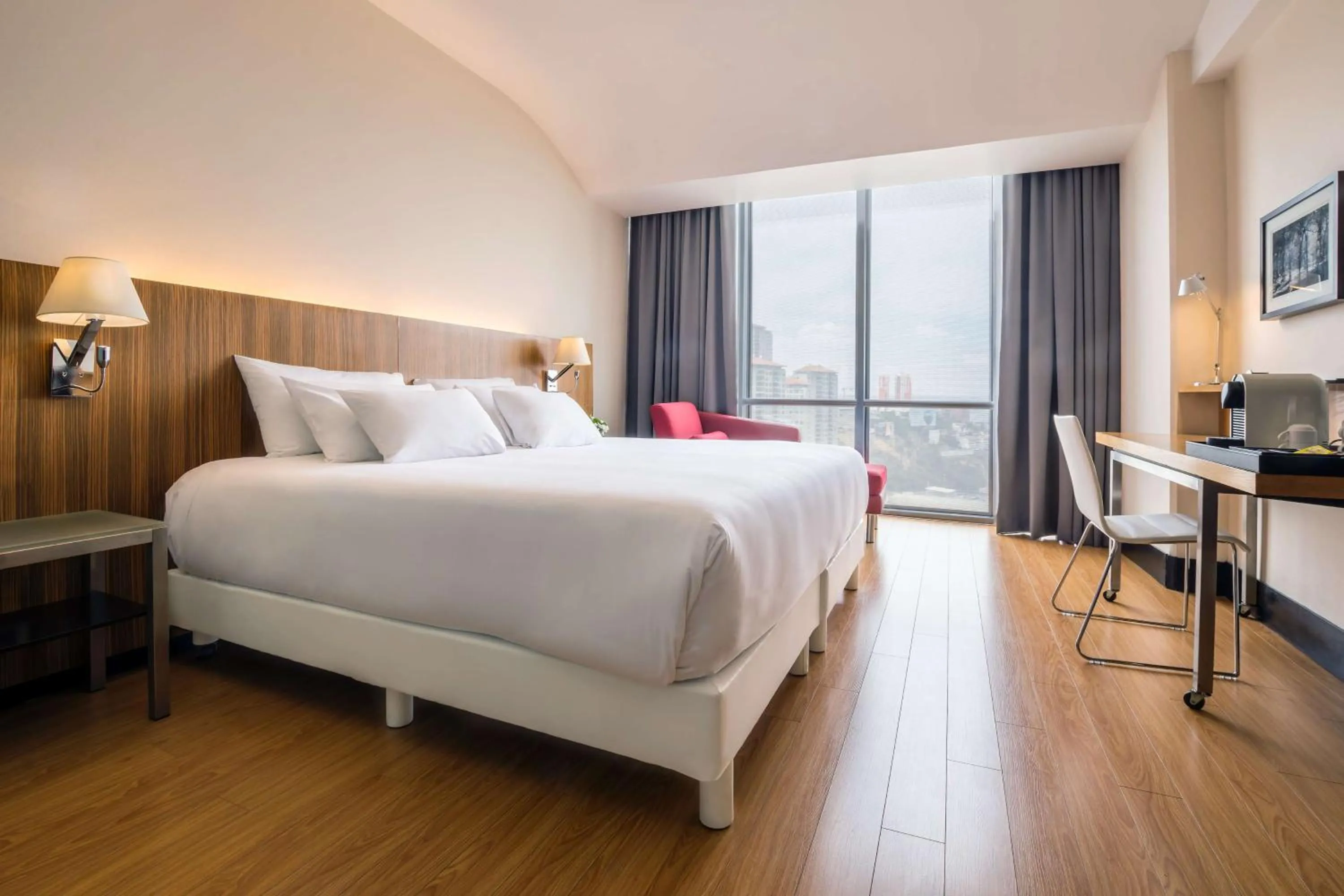 Bedroom, Bed in NH Collection Mexico City Santa Fe