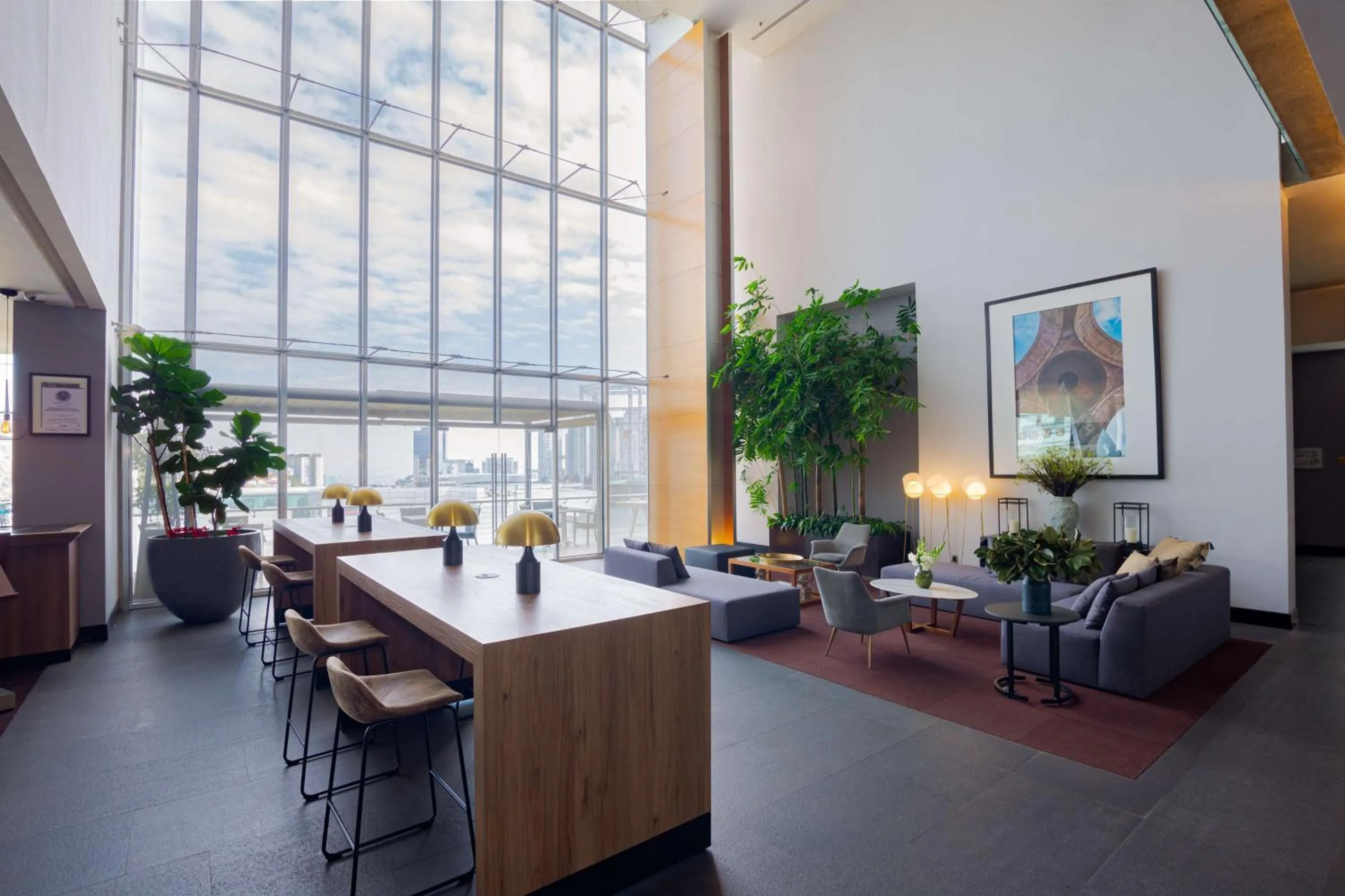 Lobby or reception in NH Collection Mexico City Santa Fe