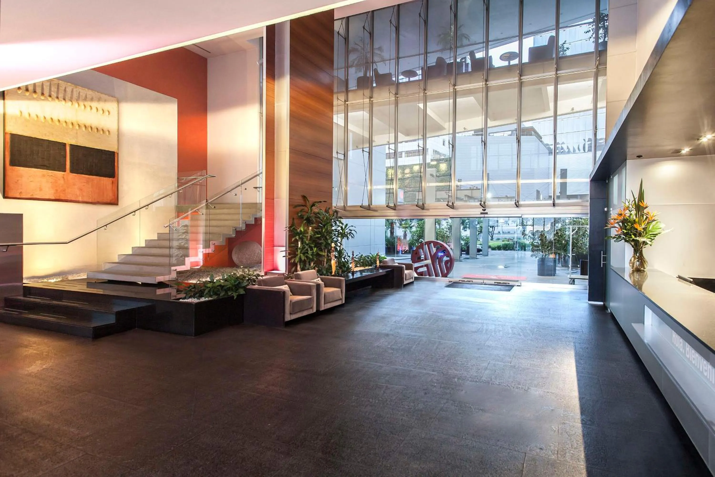 Lobby or reception in NH Collection Mexico City Santa Fe