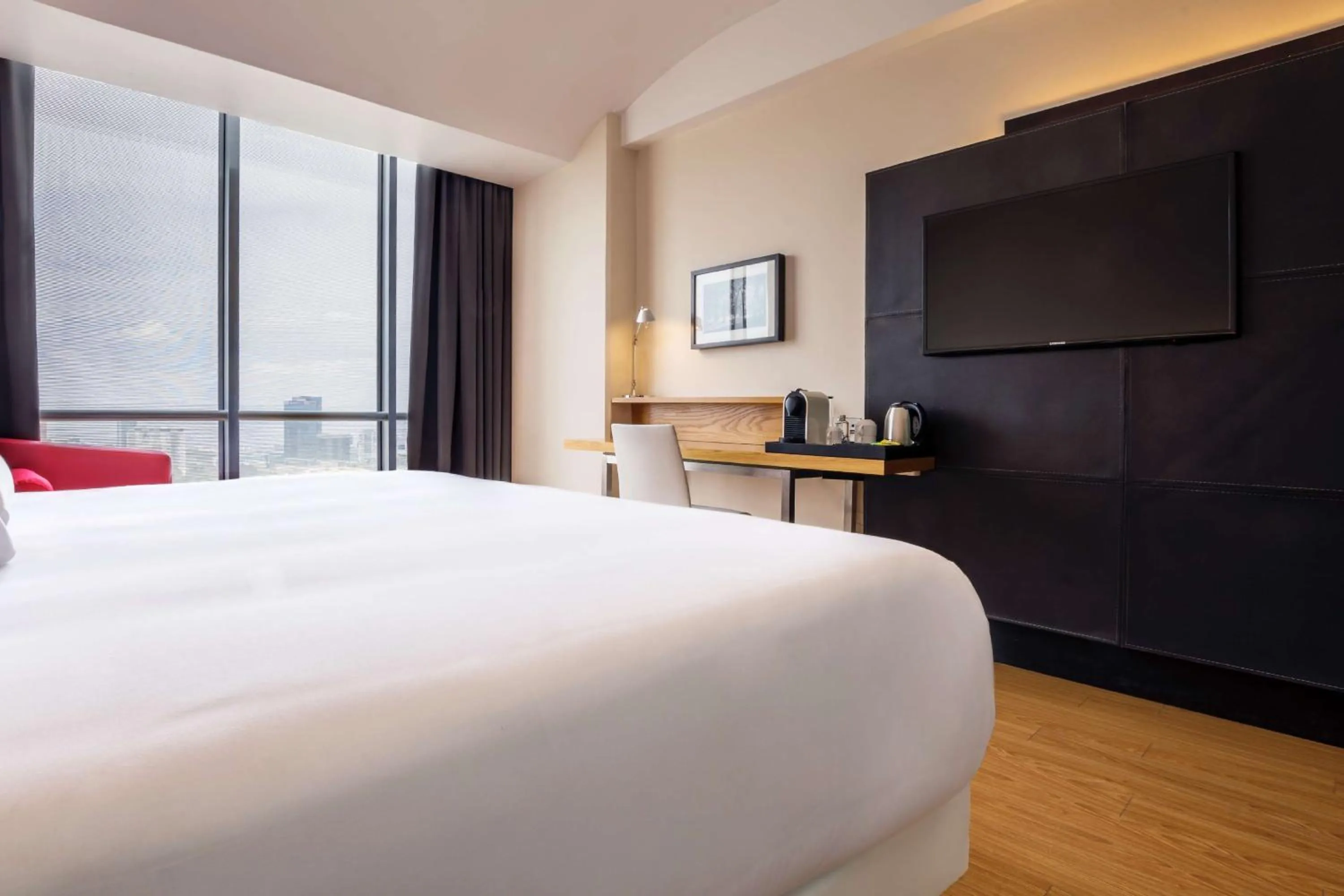 Bedroom, Bed in NH Collection Mexico City Santa Fe