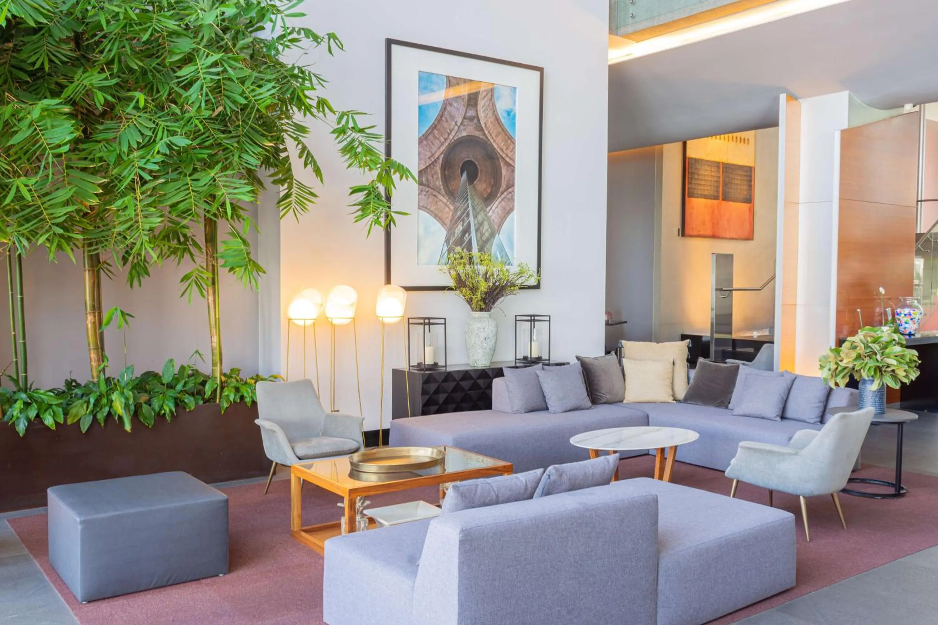 Lobby or reception in NH Collection Mexico City Santa Fe