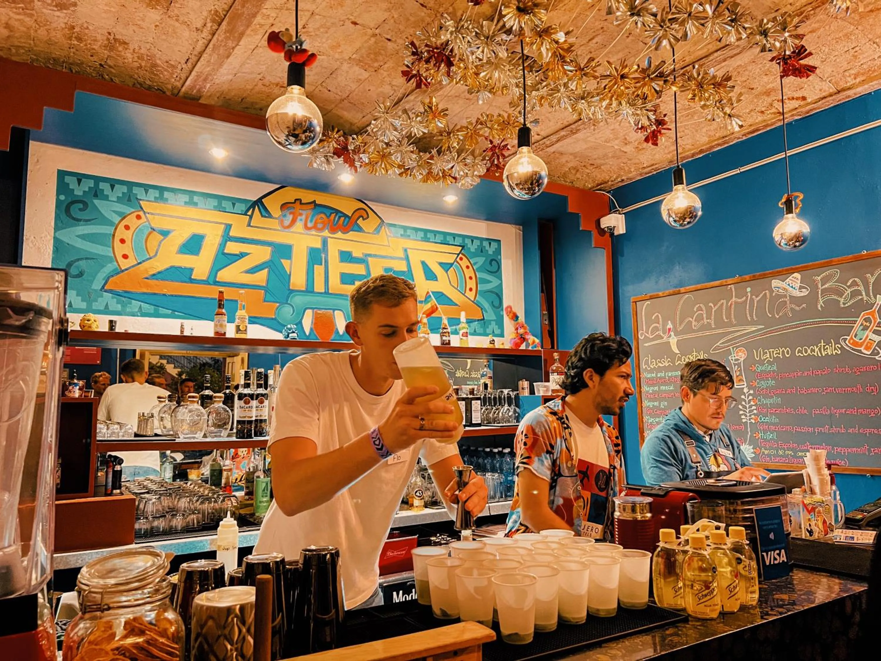 Lounge or bar in Viajero CDMX Centro Hostel